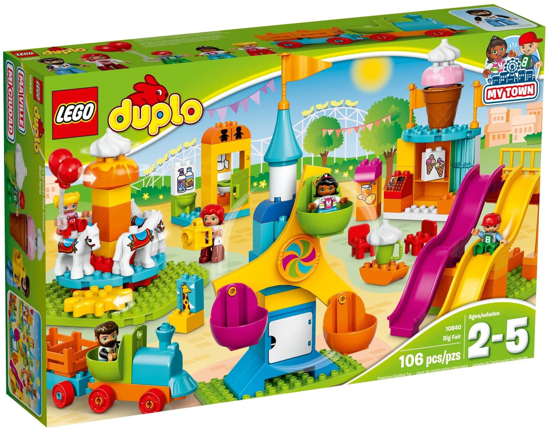 LEGO® 10840 Duże wesołe miasteczko - zdjęcie 2