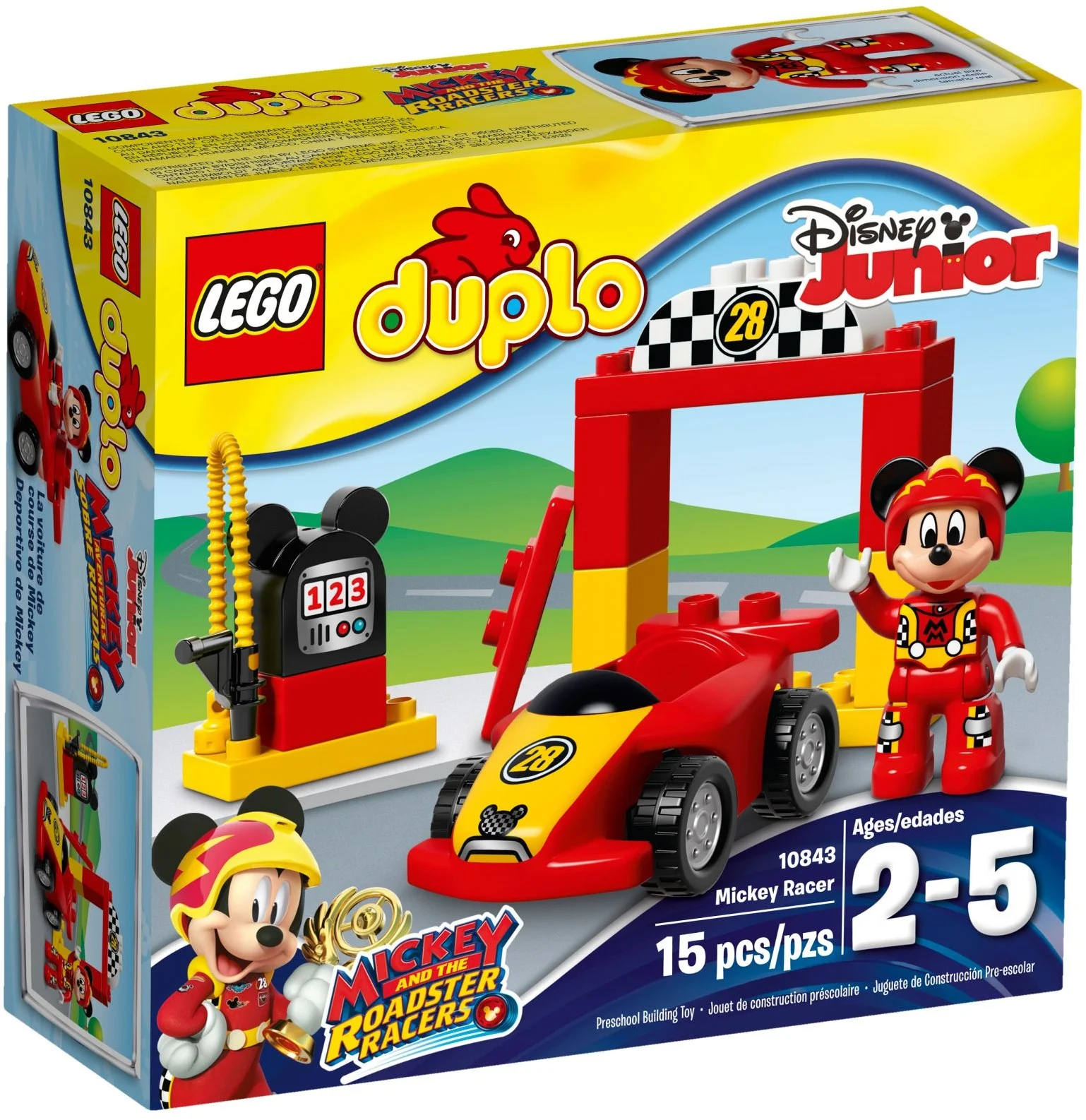 LEGO® 10843 Wyścigówka Mikiego - zdjęcie 2