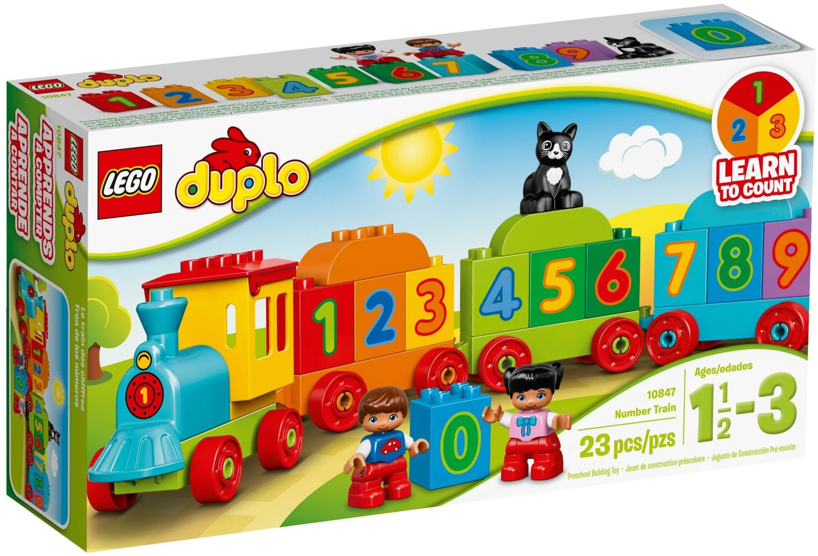 LEGO® 10847 Pociąg z cyferkami - zdjęcie 2