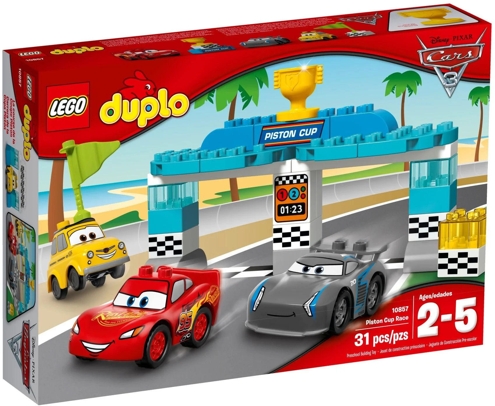 LEGO® 10857 Wyścig o Złoty Tłok - zdjęcie 2