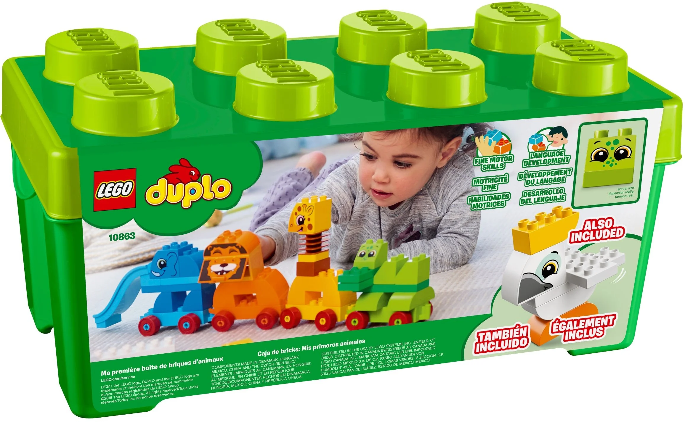 LEGO® 10863 Pociąg ze zwierzątkami - zdjęcie 3