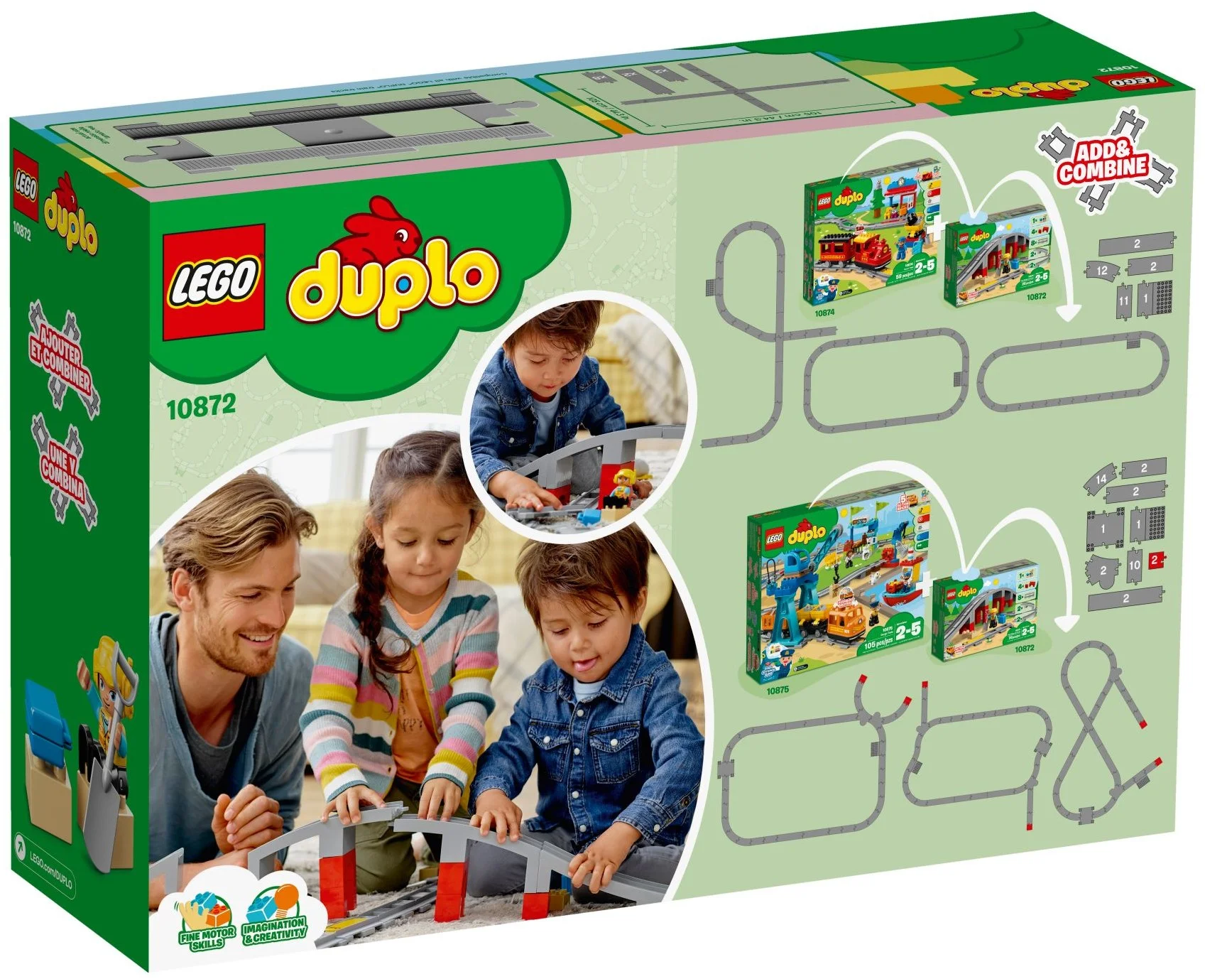 LEGO® 10872 Tory kolejowe i wiadukt - zdjęcie 5