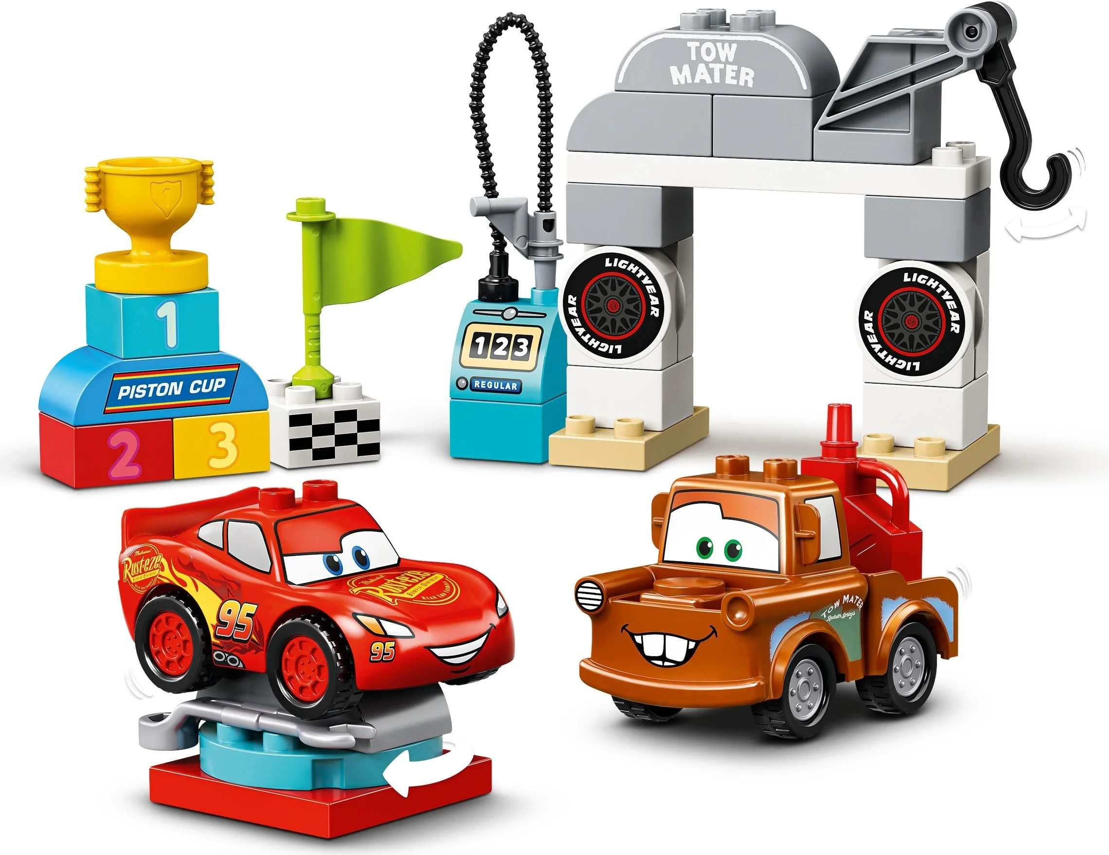 LEGO® 10924 Zygzak McQueen na wyścigach - zdjęcie 3