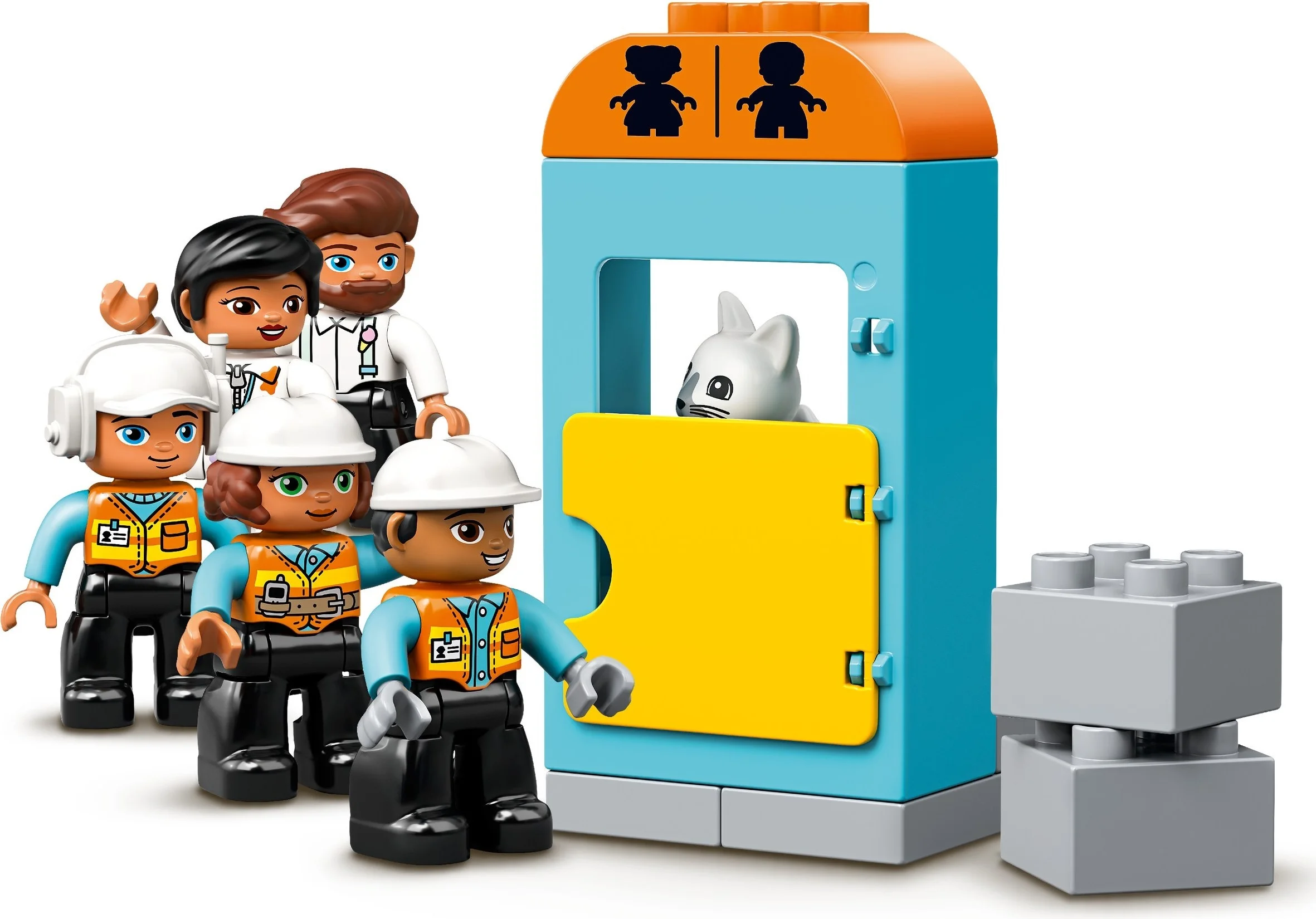 LEGO® 10933 Żuraw wieżowy i budowa - zdjęcie 13