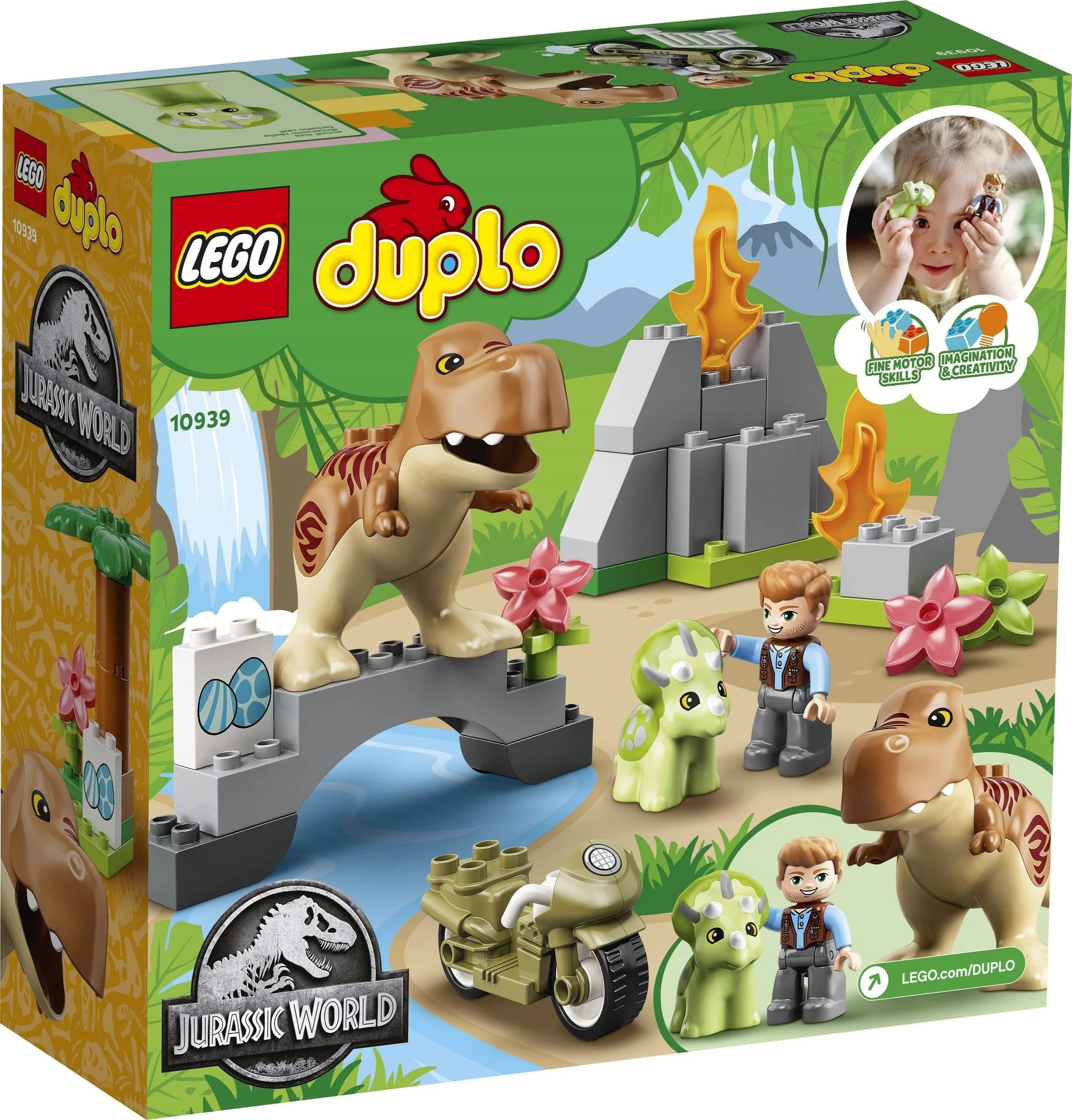 LEGO® 10939 Ucieczka turanozaura i tricera - zdjęcie 3
