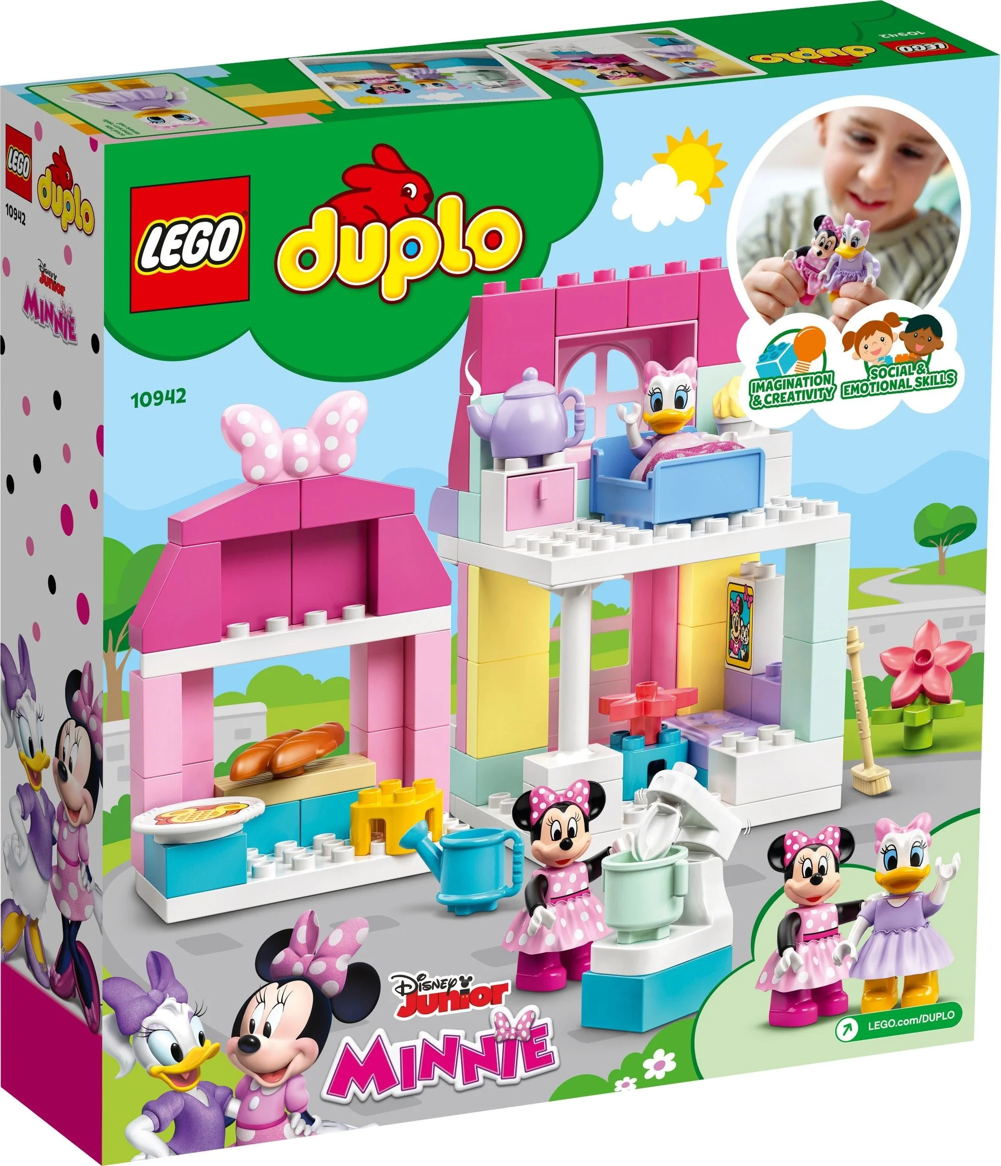 LEGO® 10942 Dom i kawiarnia Myszki Minnie Nowe - zdjęcie 8