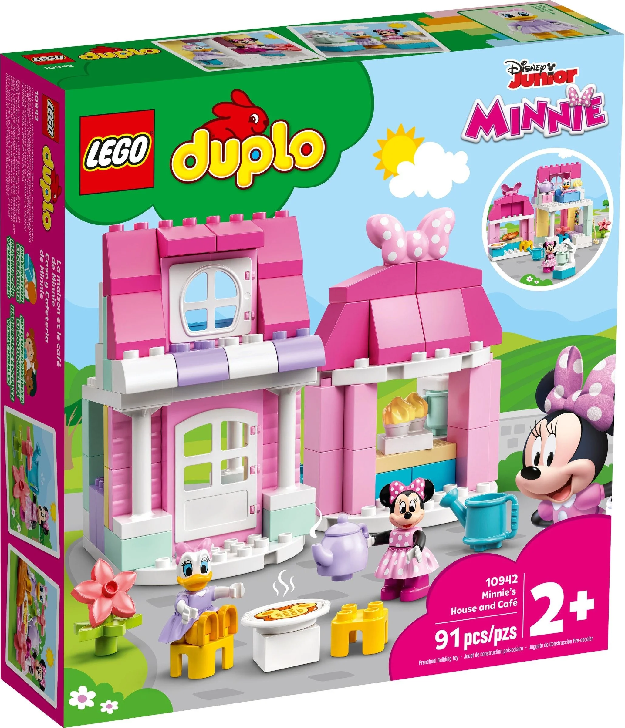 LEGO® 10942 Dom i kawiarnia Myszki Minnie Nowe
