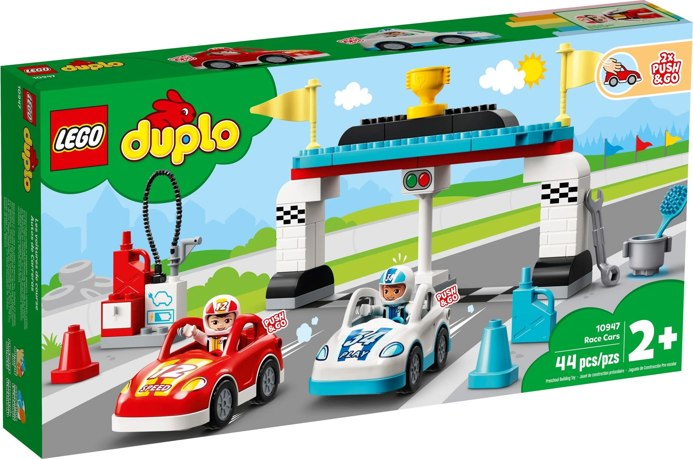 LEGO® 10947 Samochody wyścigowe - zdjęcie 2