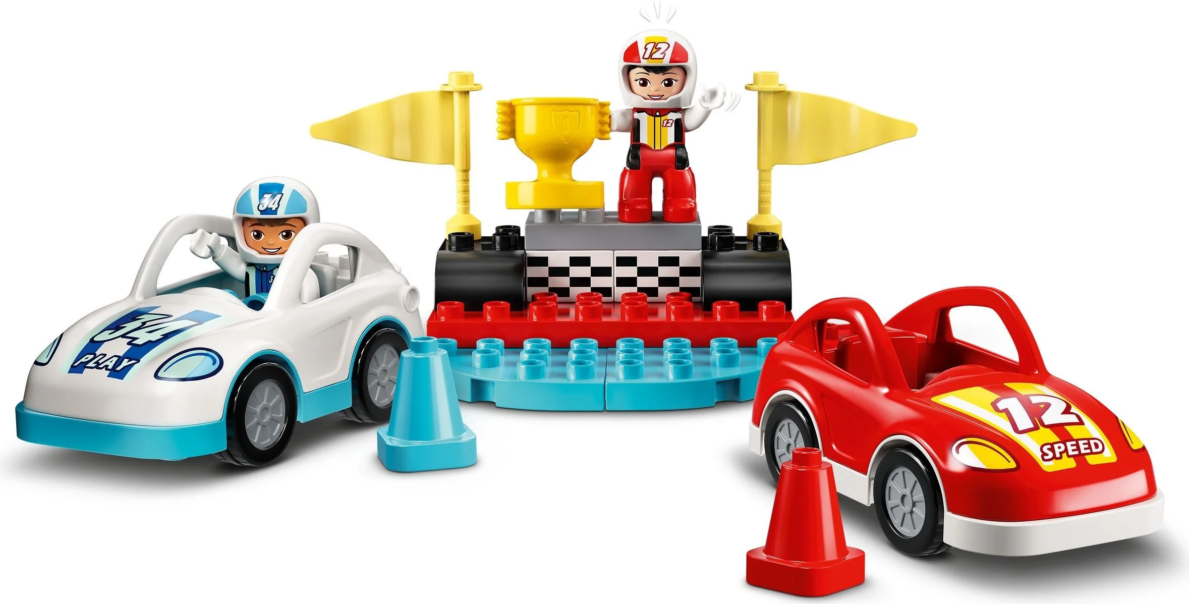 LEGO® 10947 Samochody wyścigowe - zdjęcie 3
