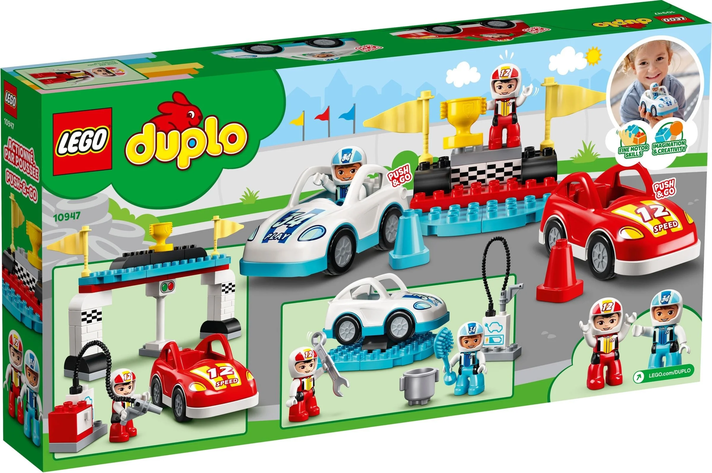 LEGO® 10947 Samochody wyścigowe - zdjęcie 7