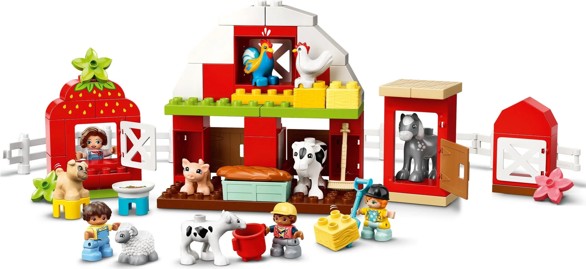 LEGO® 10952 Stodoła, traktor i zwierzęta gospodarskie - zdjęcie 4