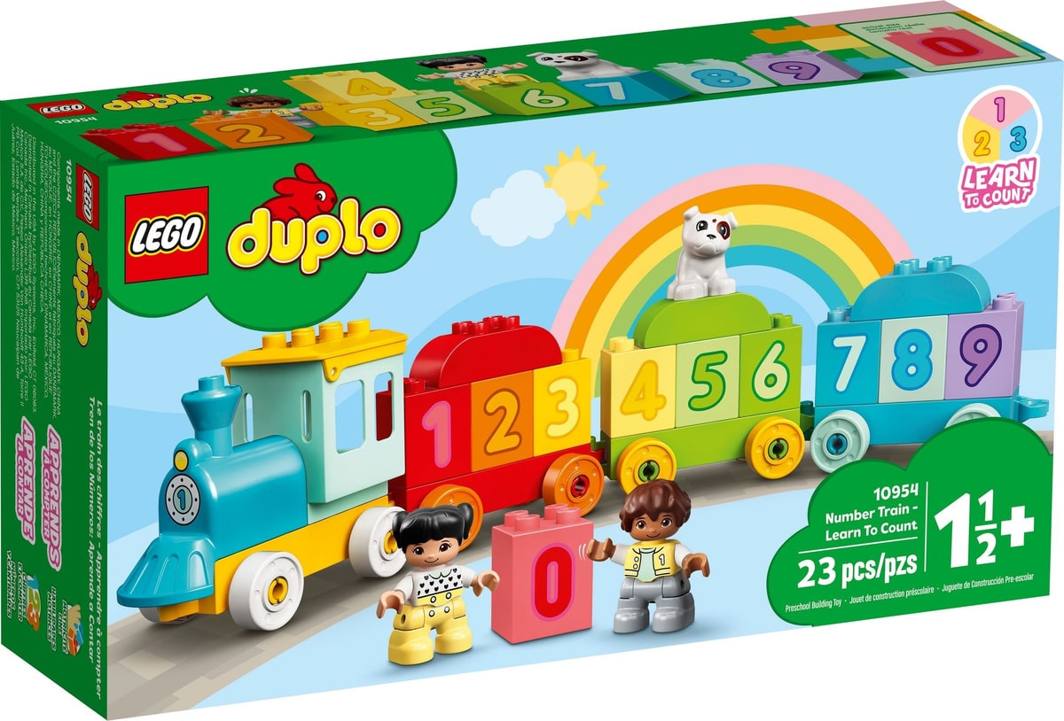 LEGO® 10954 Pociąg z cyferkami - nauka liczenia - zdjęcie 4