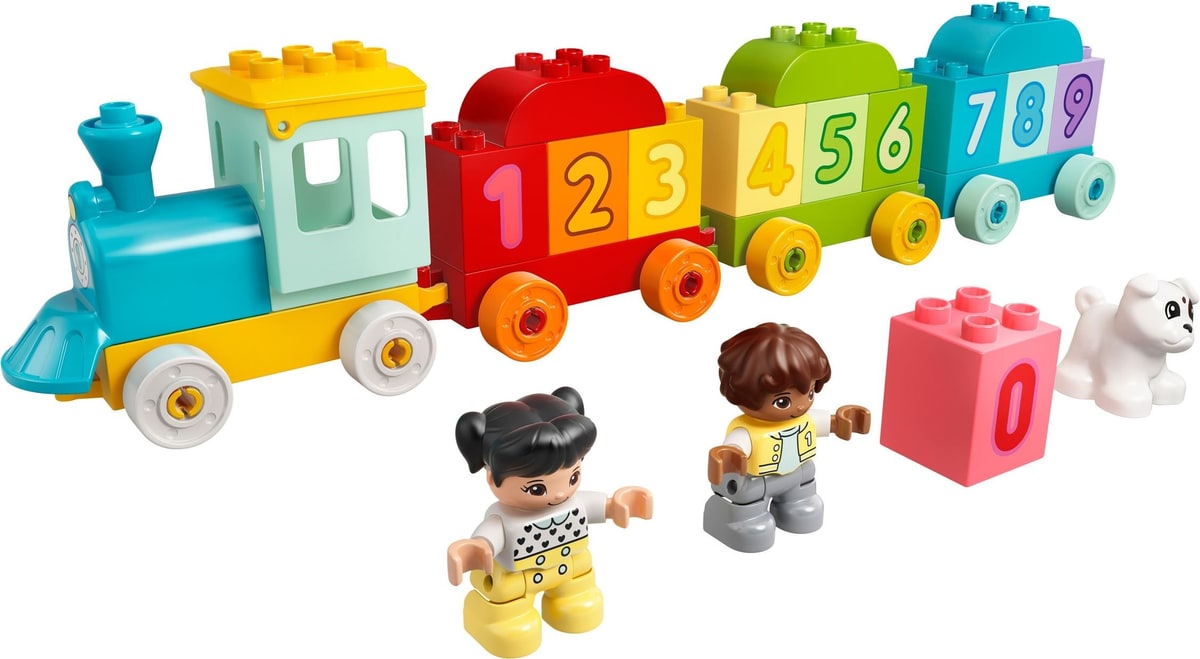 LEGO® 10954 Pociąg z cyferkami - nauka liczenia - zdjęcie 6