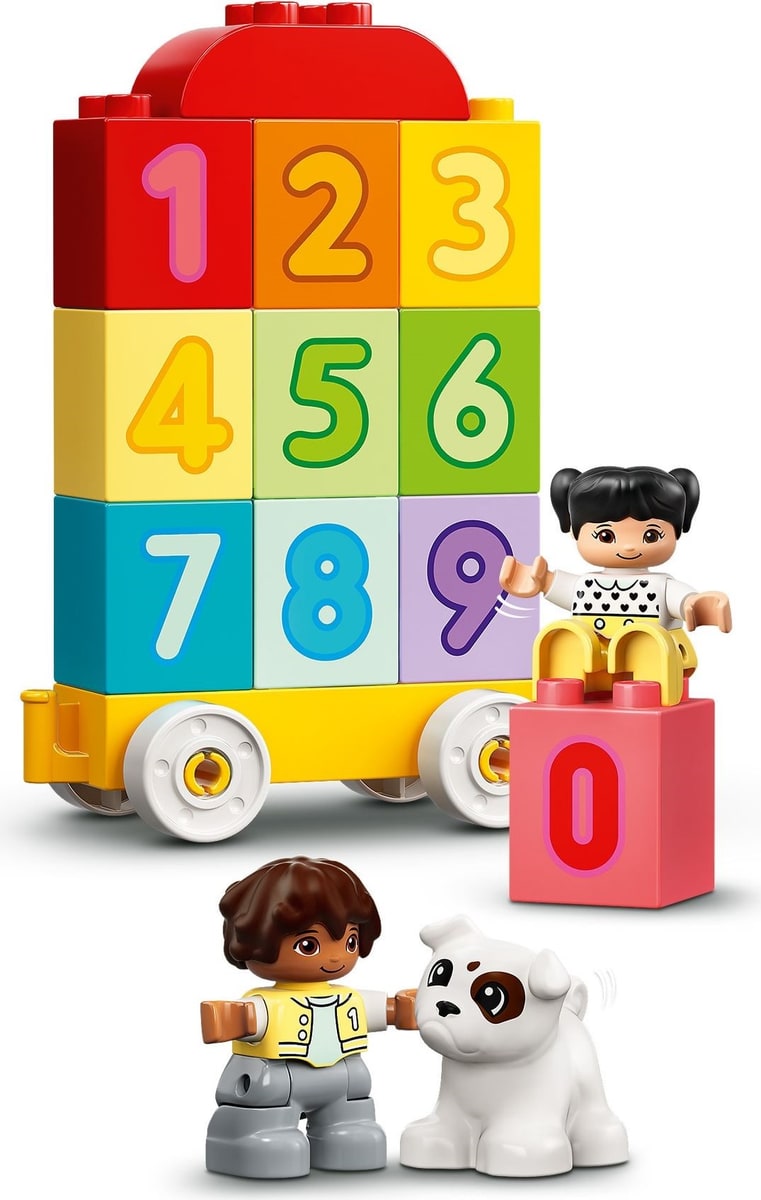 LEGO® 10954 Pociąg z cyferkami - nauka liczenia - zdjęcie 8