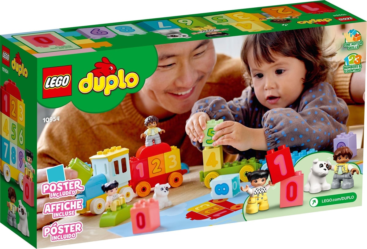 LEGO® 10954 Pociąg z cyferkami - nauka liczenia - zdjęcie 14
