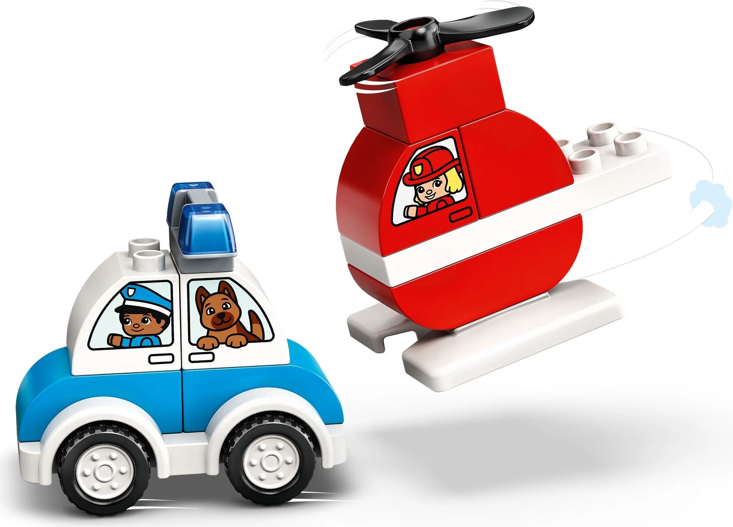 LEGO® 10957 Helikopter strażacki i radiowóz - zdjęcie 3