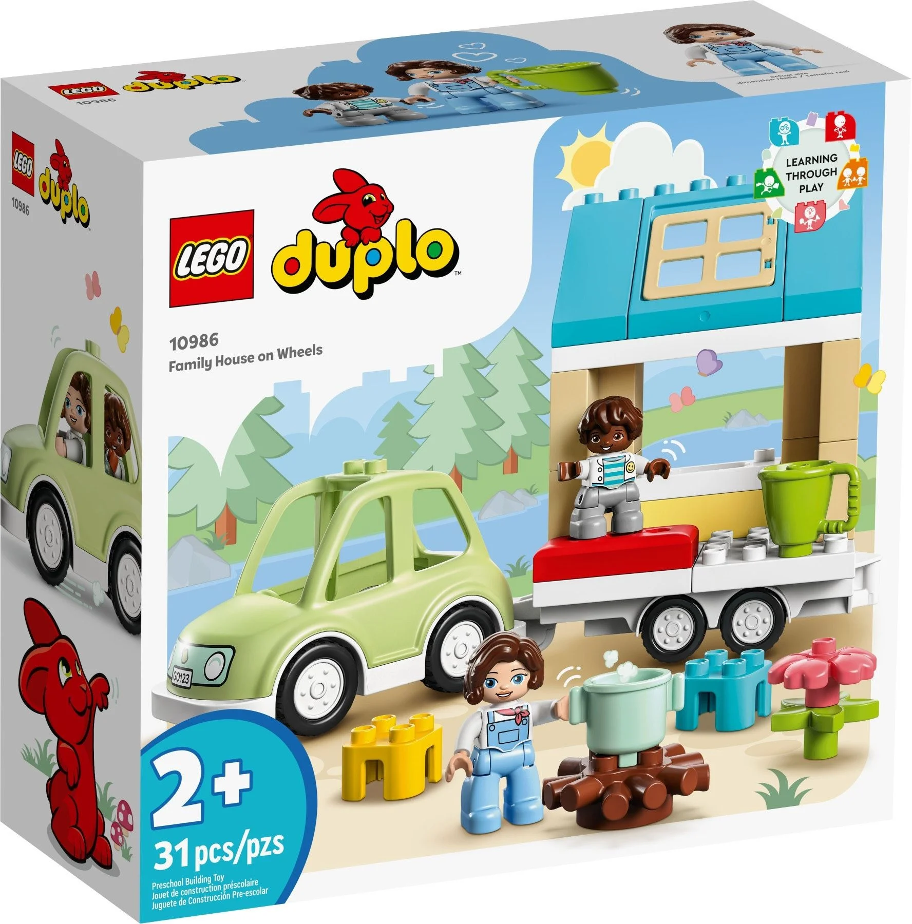 LEGO® 10986 Town Domek rodzinny na kółkach Do Dziecka Gratis!