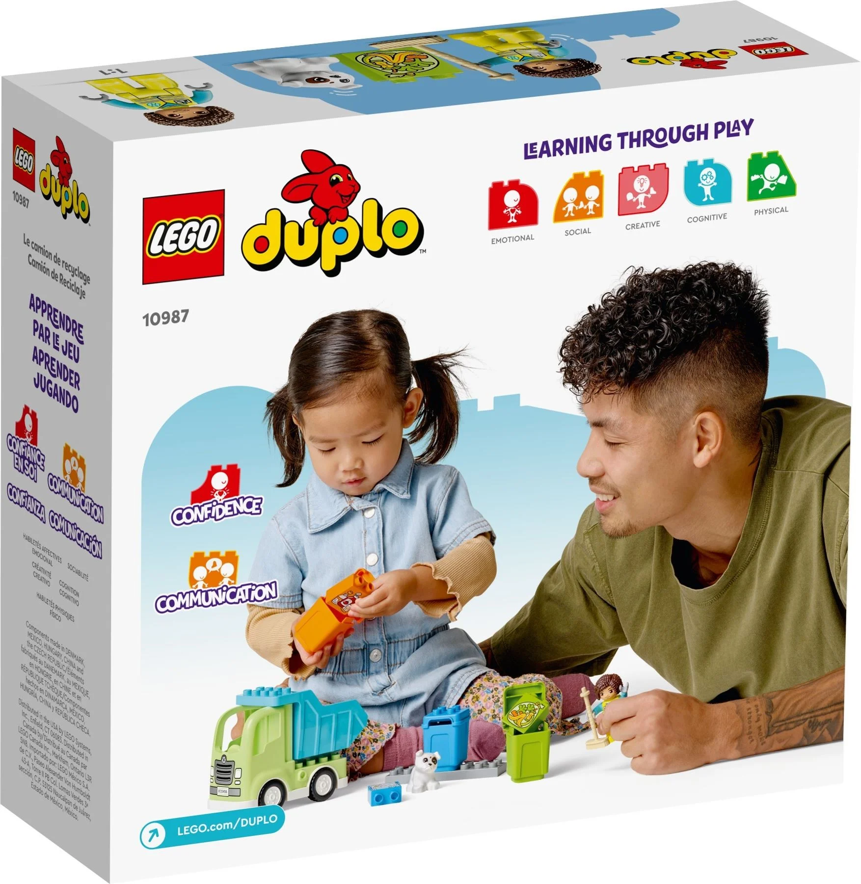 LEGO® 10987 Ciężarówka recyklingowa - zdjęcie 5