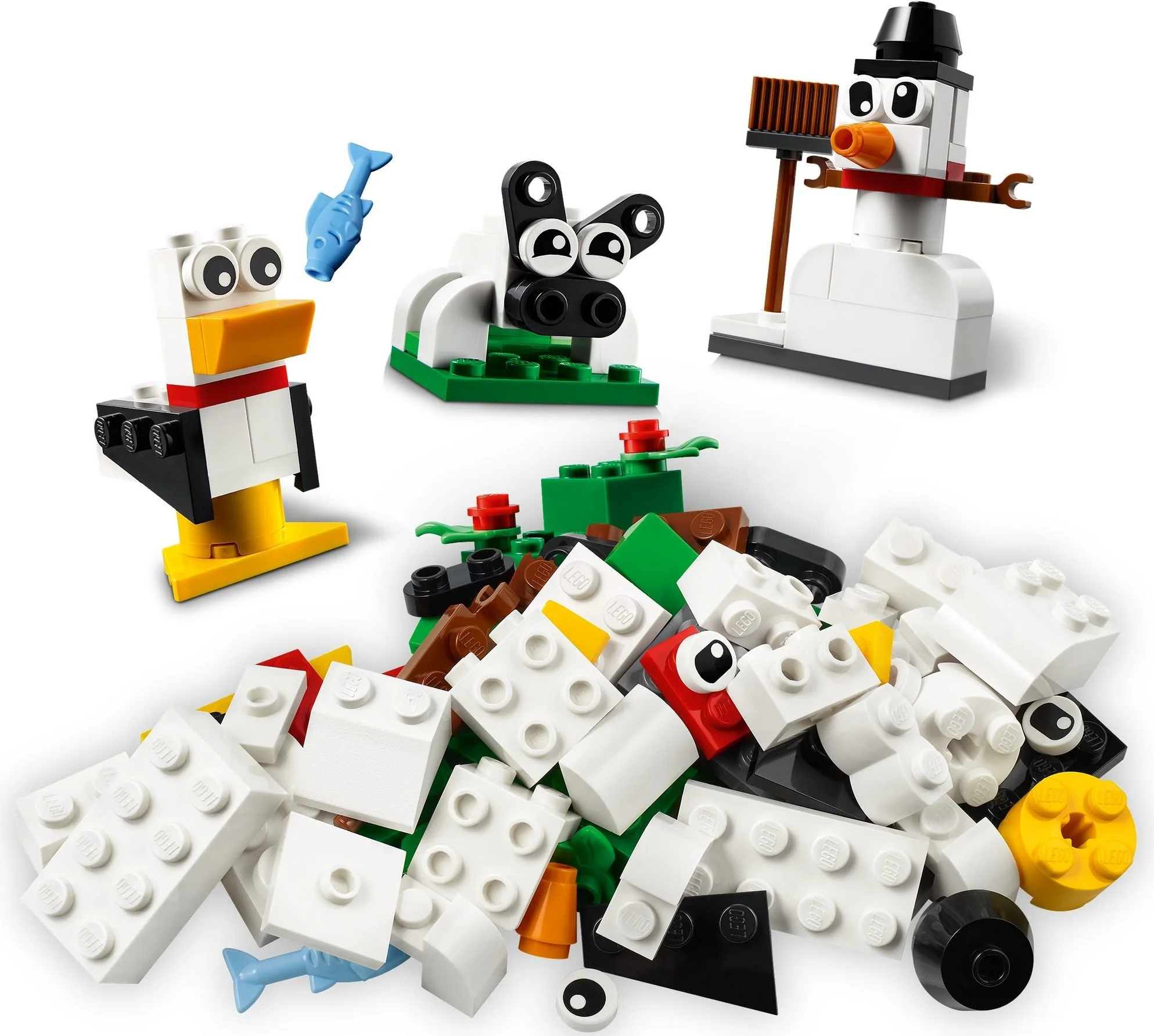 LEGO® 11012 Kreatywne białe klocki - zdjęcie 3