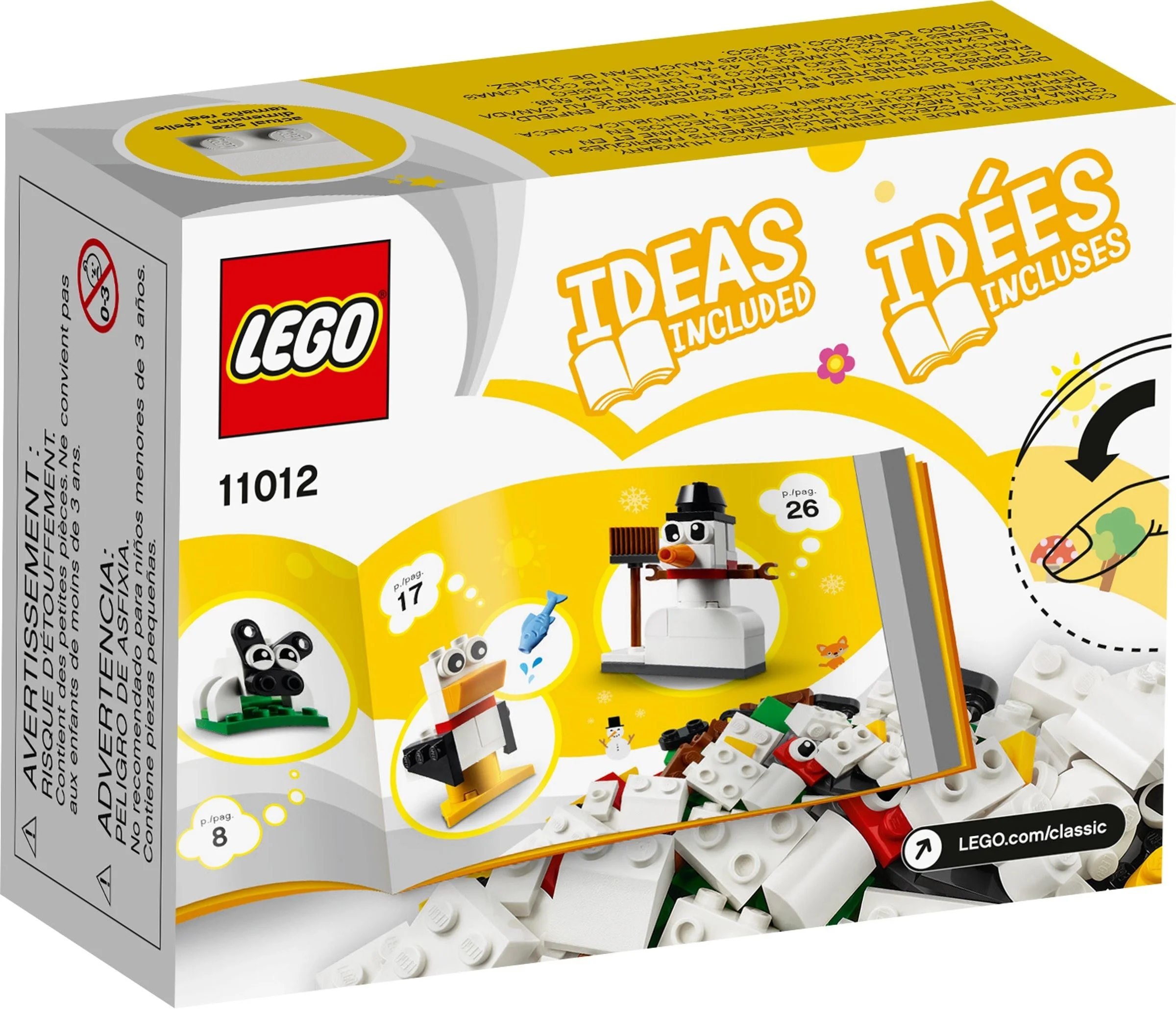 LEGO® 11012 Kreatywne białe klocki - zdjęcie 5