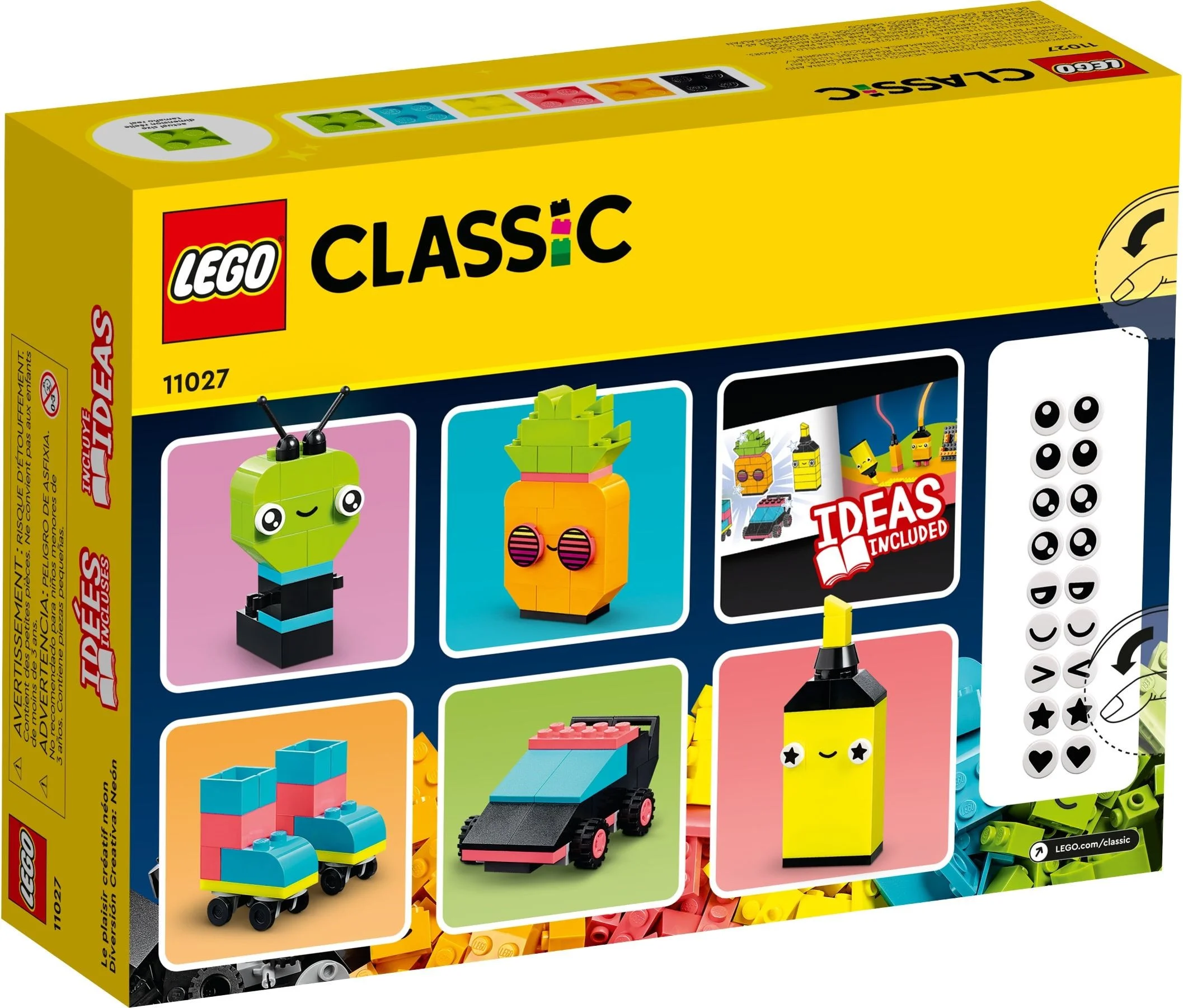 LEGO® 11027 Kreatywna zabawa neonowymi kolorami - zdjęcie 3