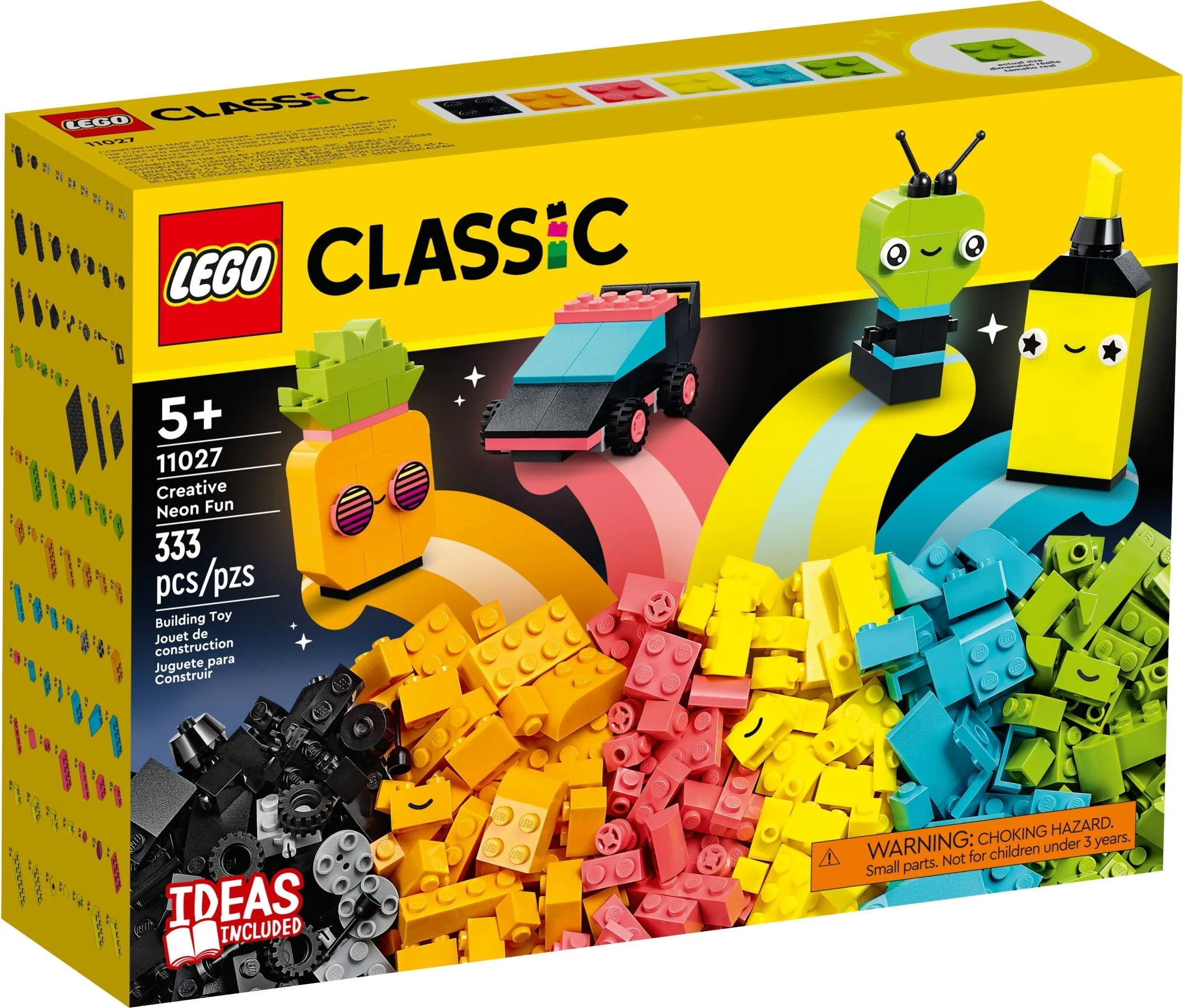 Kreatywna zabawa neonowymi kolorami
