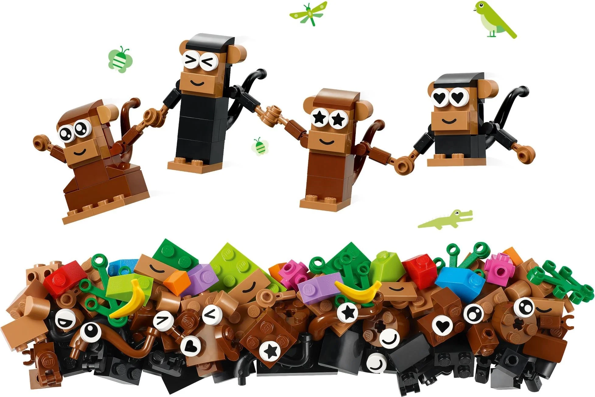 LEGO® 11031 Kreatywna małpia zabawa - zdjęcie 3