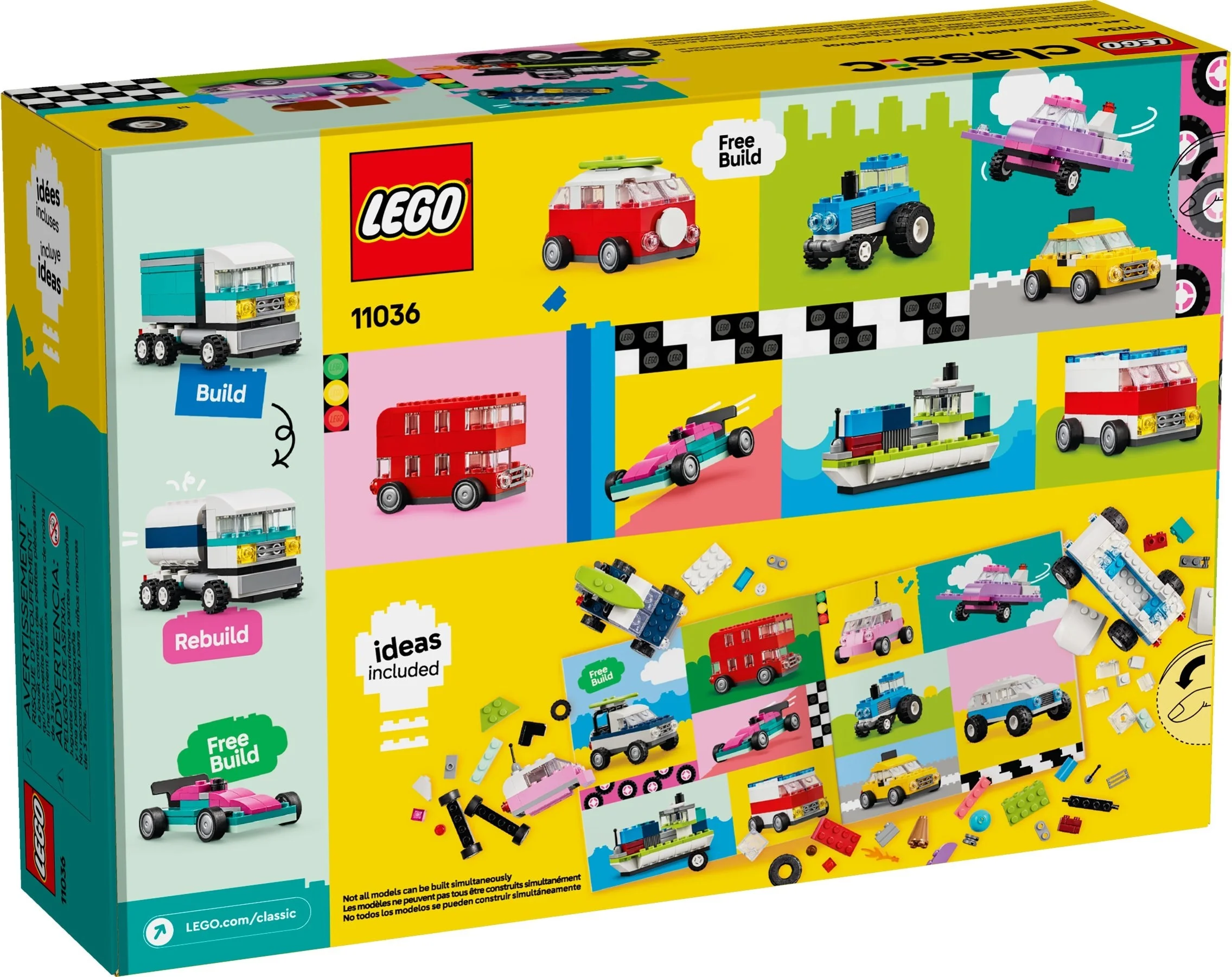 LEGO® 11036 Kreatywne pojazdy - zdjęcie 3