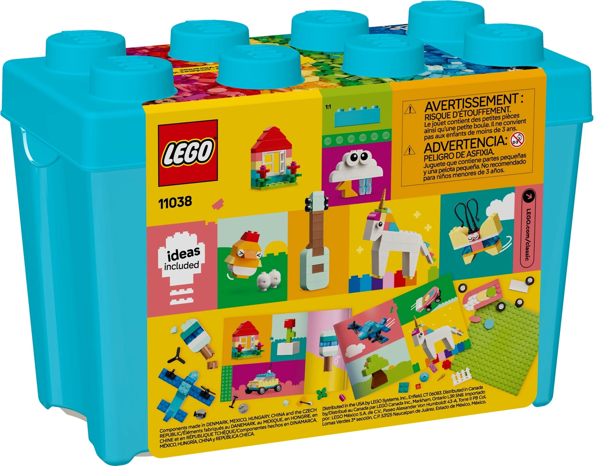 LEGO® 11038 Kreatywne pudełko z kolorowymi klockami - zdjęcie 3
