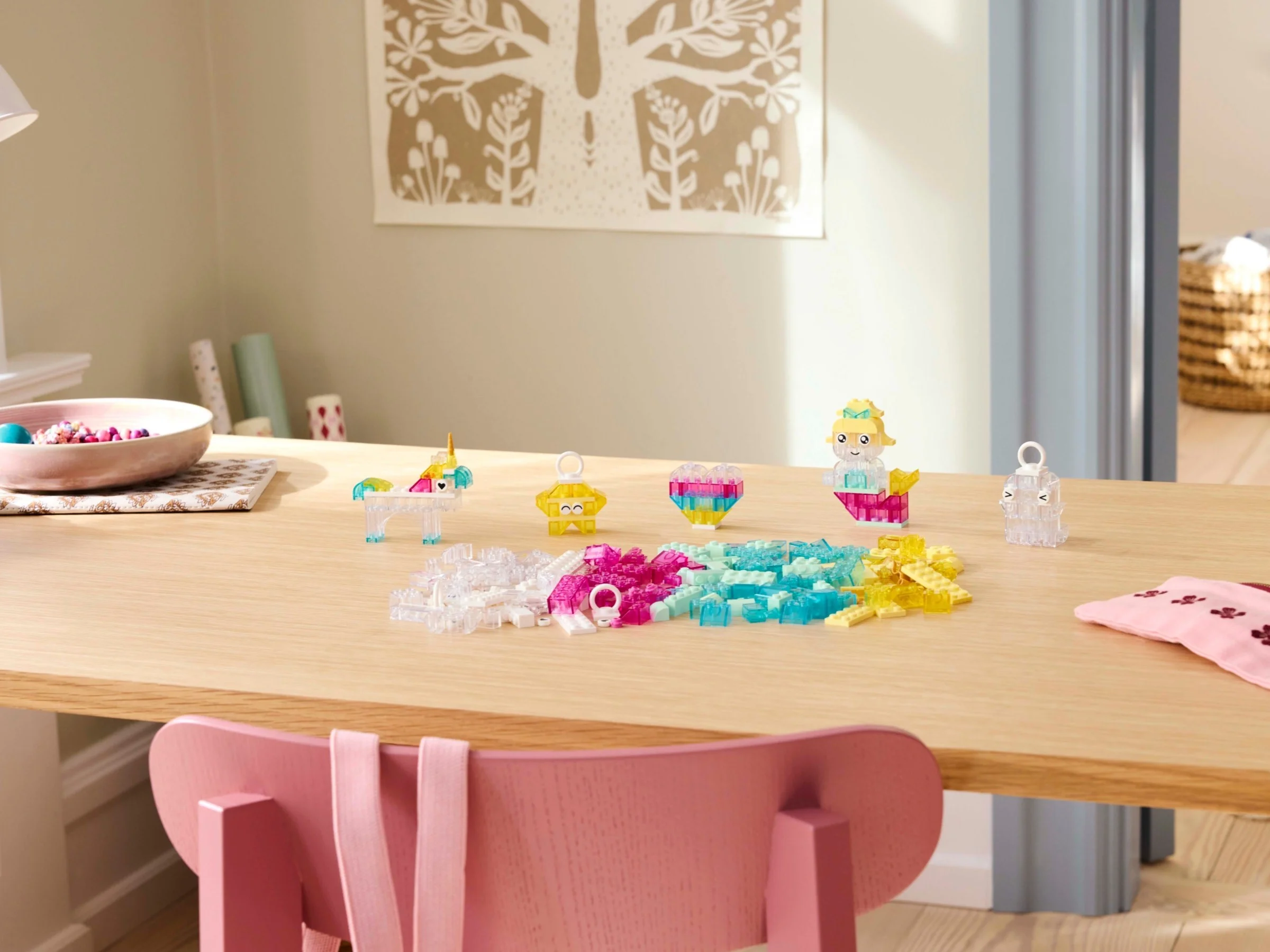 LEGO® 11040 Magiczny zestaw z przezroczystymi klockami - zdjęcie 7