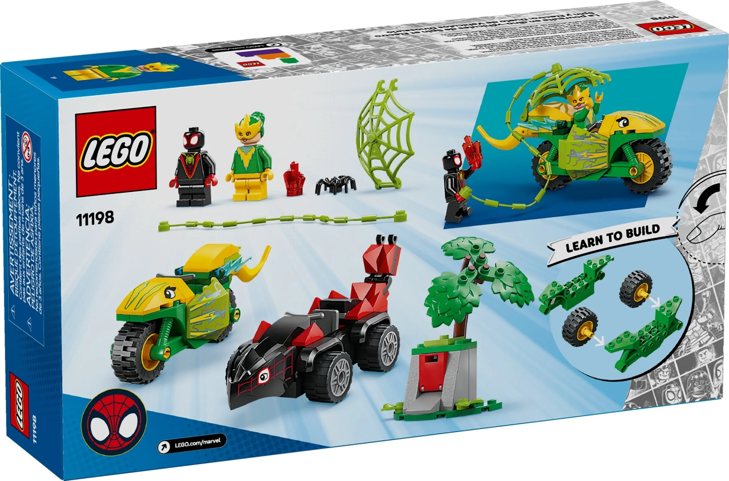 LEGO® 11198 Pościg Spina za Electro w dinopojeździe - zdjęcie 2