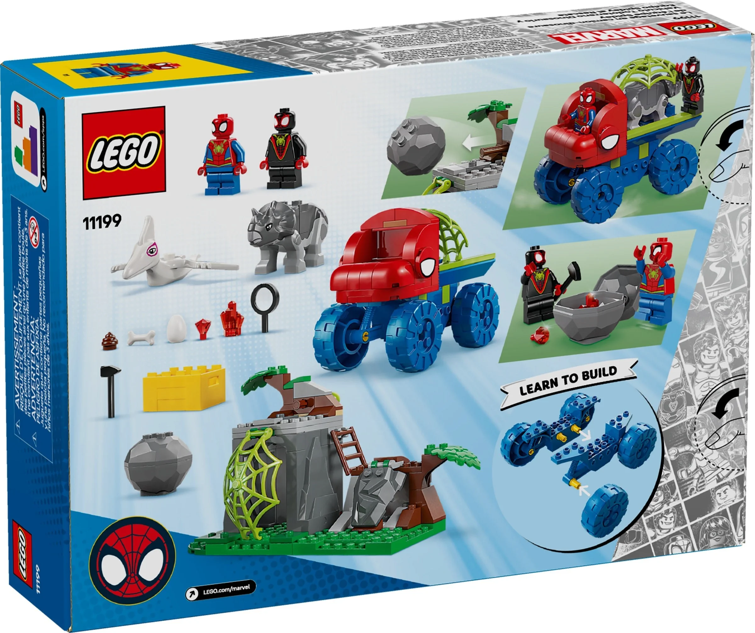 LEGO® 11199 Misja ratunkowa zespołu Spidey'ego w dinoterenówce - zdjęcie 2