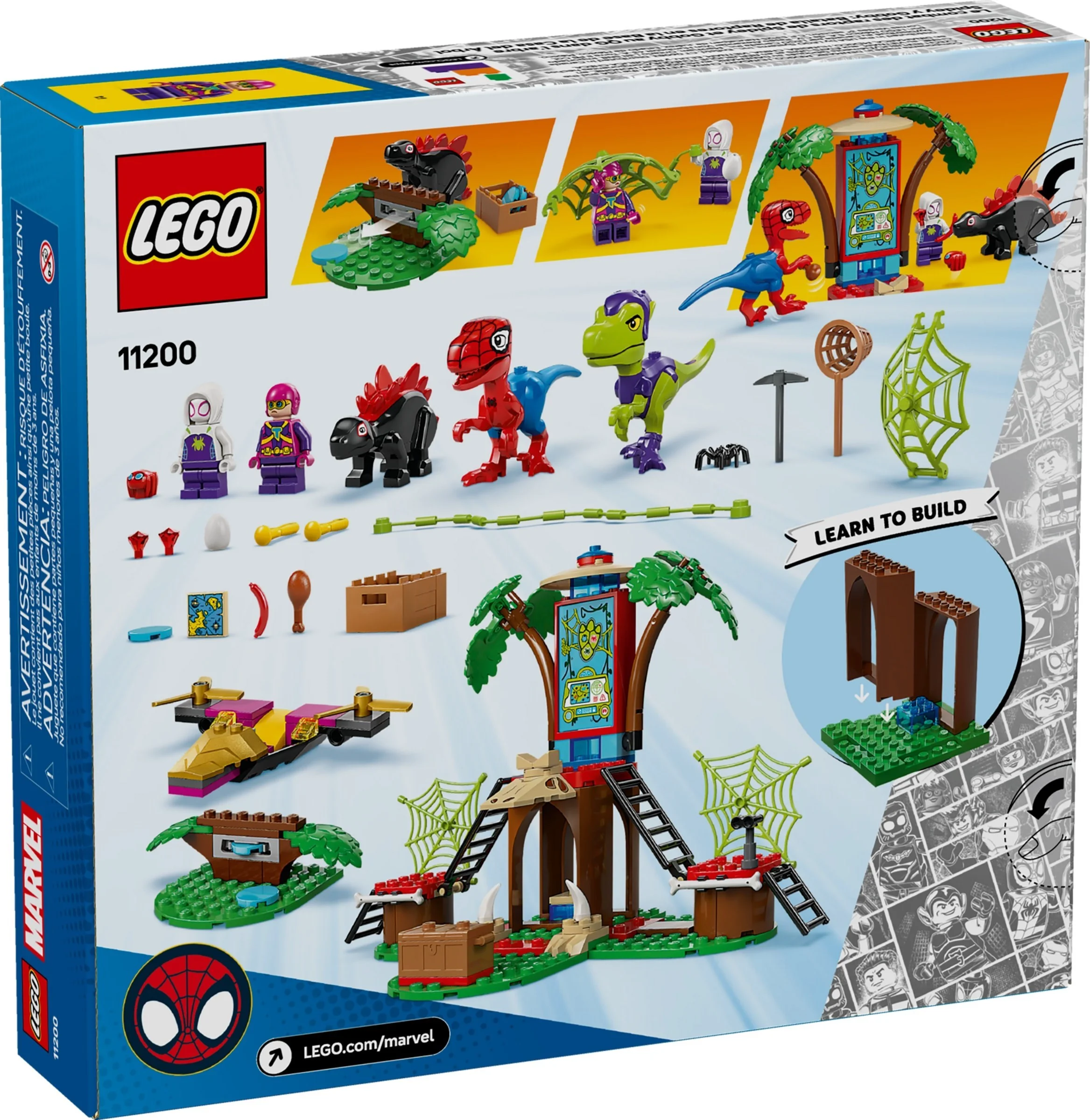 LEGO® 11200 Bitwa Spidey'ego i Gobby'ego przy domku na drzewie
