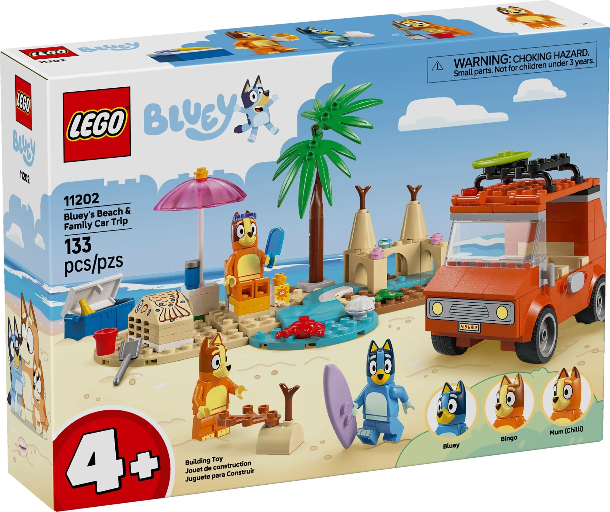 LEGO® 11202 Blue i rodzinna wycieczka samochodem