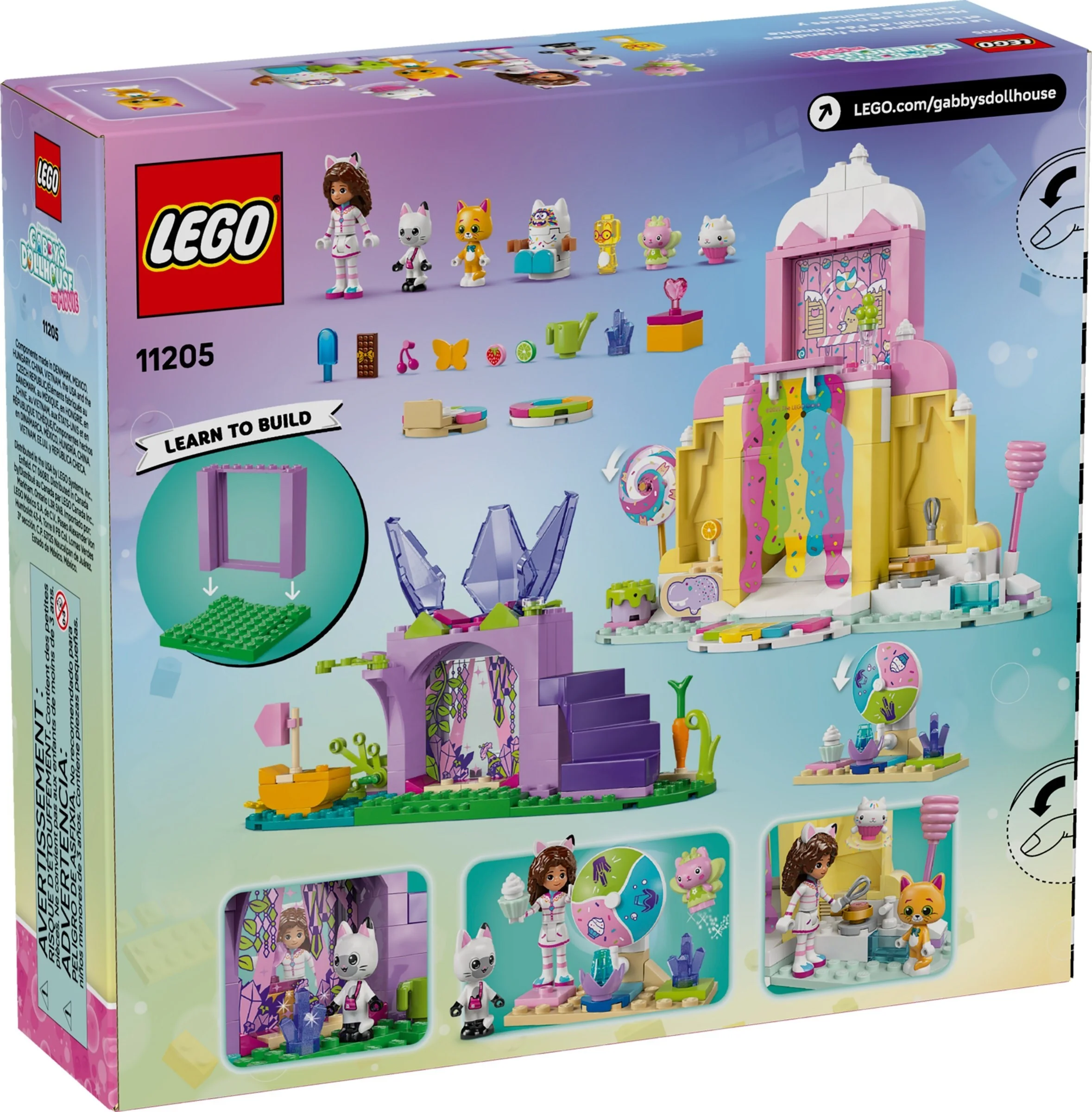 LEGO® 11205 Łakociowa Góra i Kiciowy Ogródek