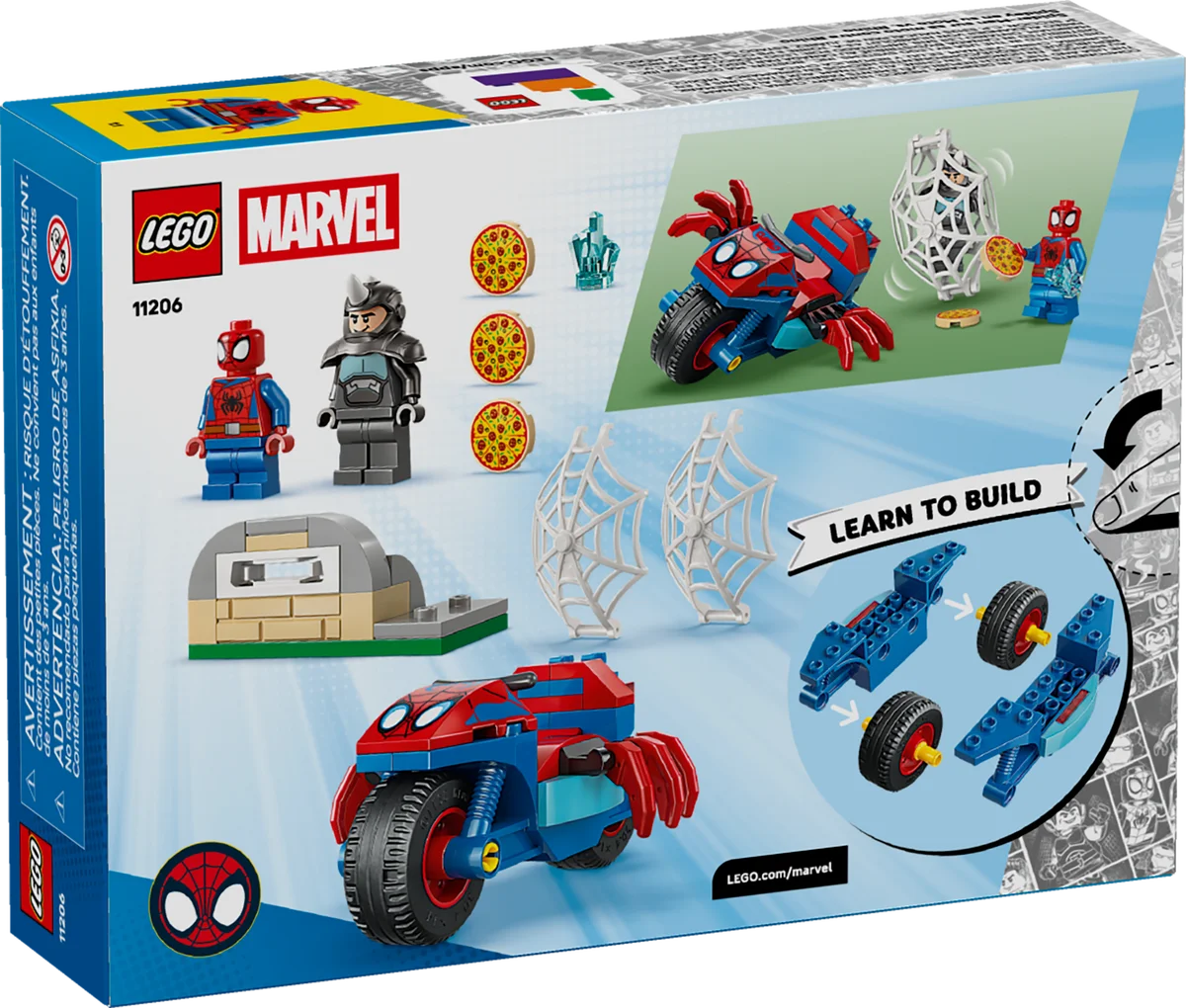 LEGO® 11206 Spidey na motocyklu kontra Rhino - zdjęcie 10