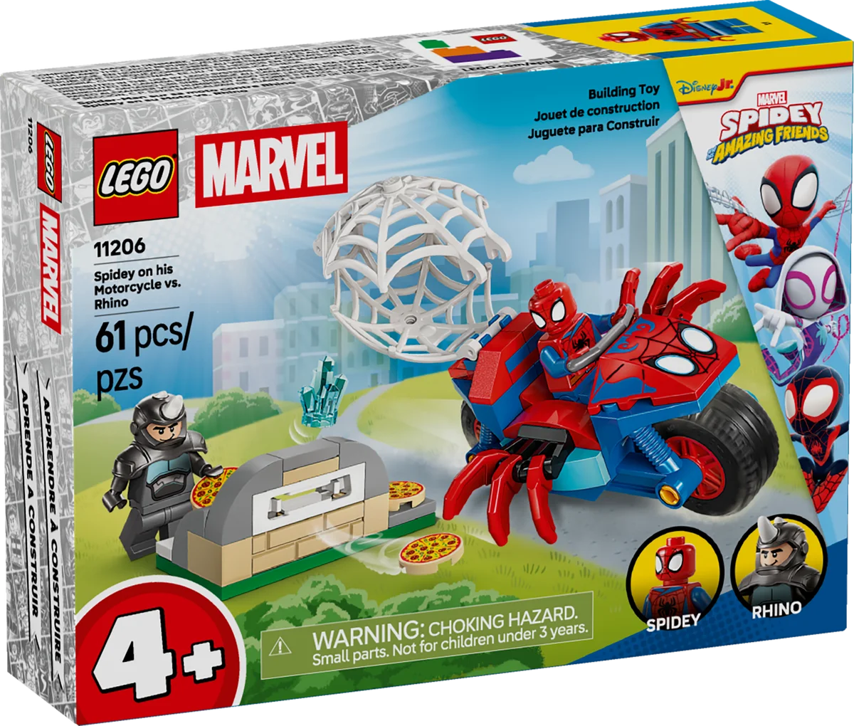 LEGO® 11206 Spidey na motocyklu kontra Rhino - zdjęcie 16