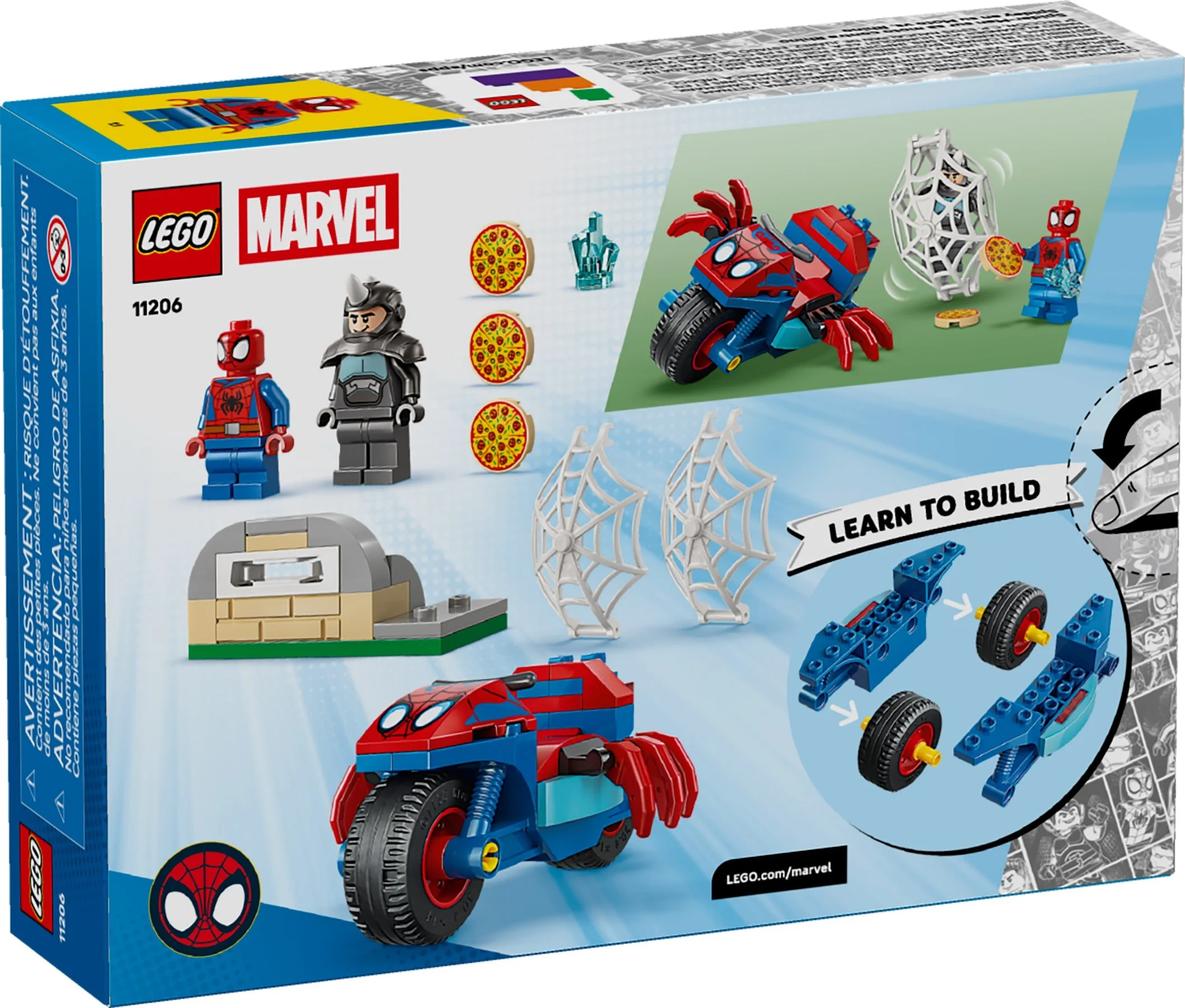 LEGO® 11206 Spidey na motocyklu kontra Rhino - zdjęcie 29