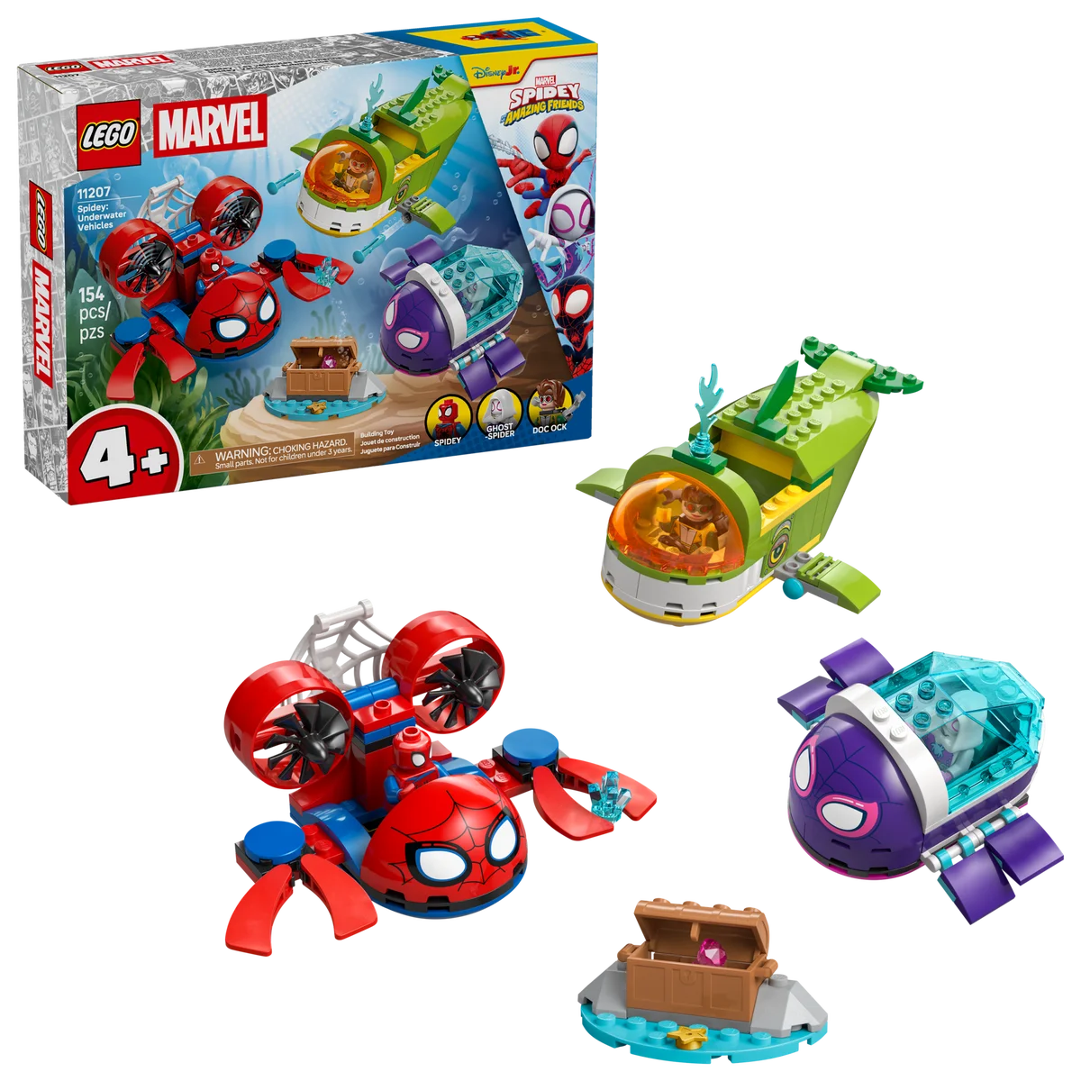 LEGO® 11207 Spidey: podwodne pojazdy