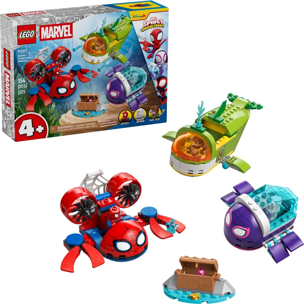 LEGO® 11207 Spidey: podwodne pojazdy - zdjęcie 11