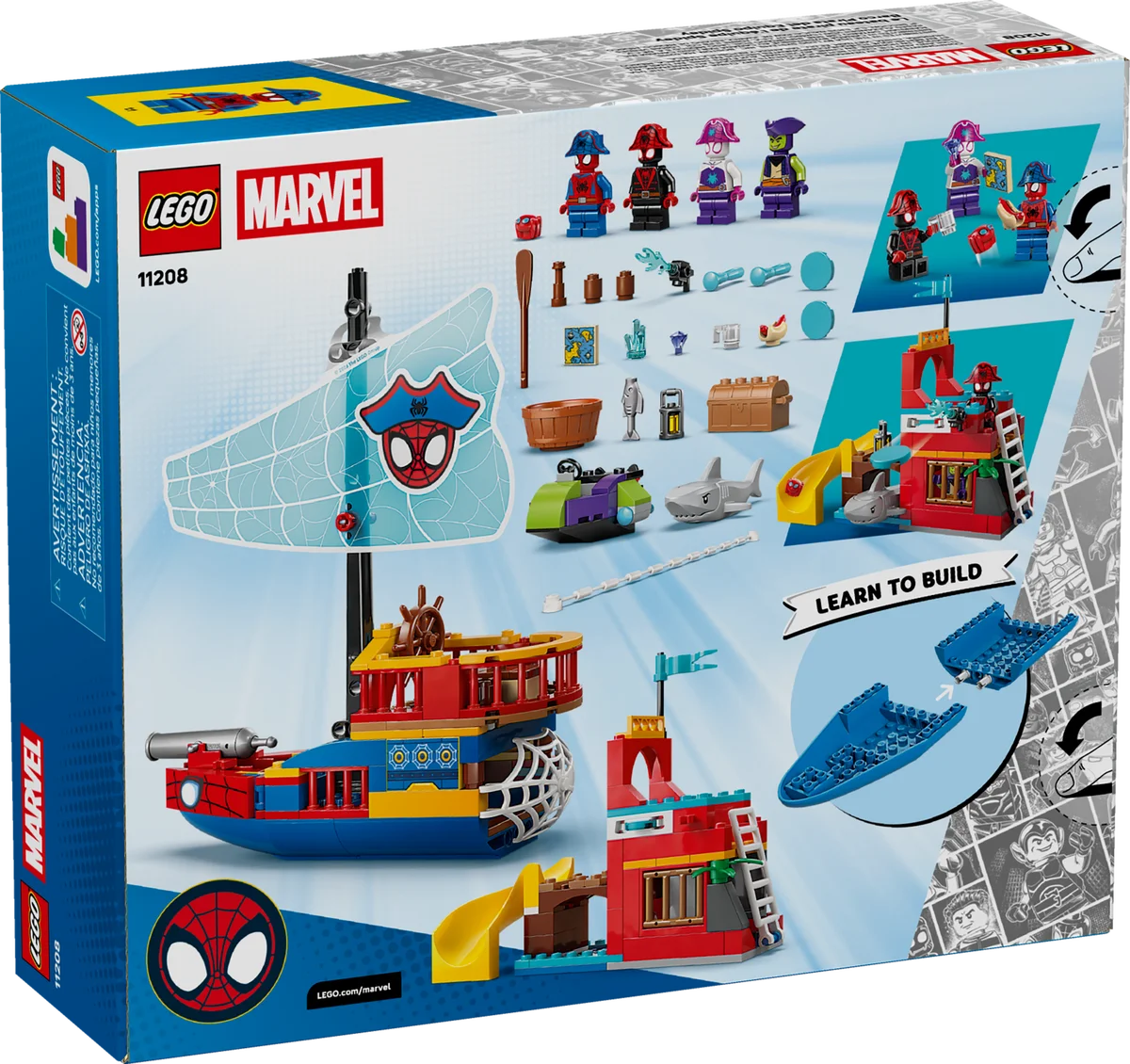 LEGO® 11208 Spidey i super-kumple Statek piracki drużyny Spidey'ego - zdjęcie 6