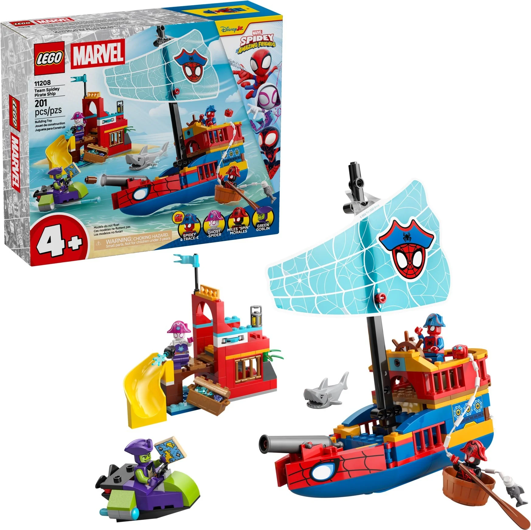 LEGO® 11208 Spidey i super-kumple Statek piracki drużyny Spidey'ego - zdjęcie 20