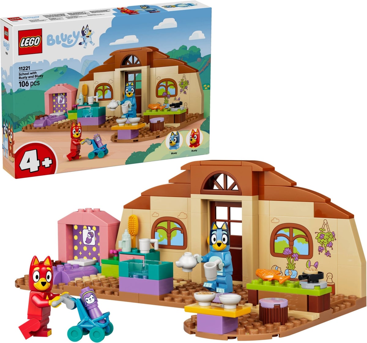LEGO® 11221 Szkoła z Ryżykiem i Blue - zdjęcie 6