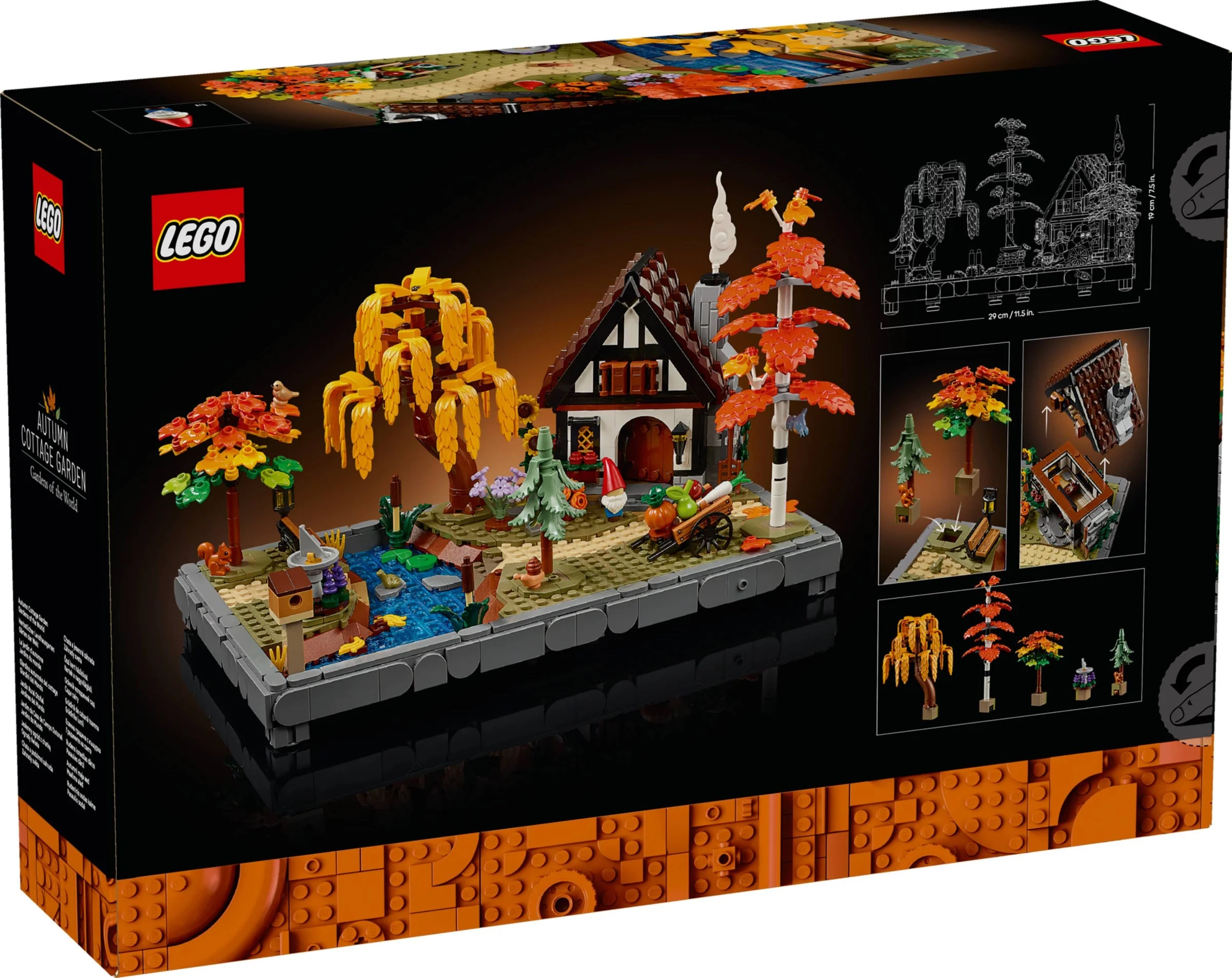 LEGO® 11372 Jesienny ogród z chatką - zdjęcie 11