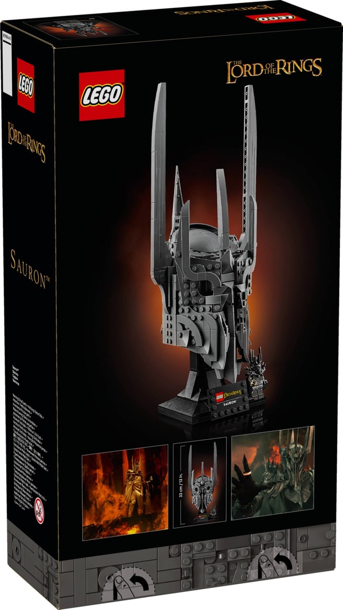 LEGO® 11373 Władca pierścieni: Hełm Saurona - zdjęcie 4