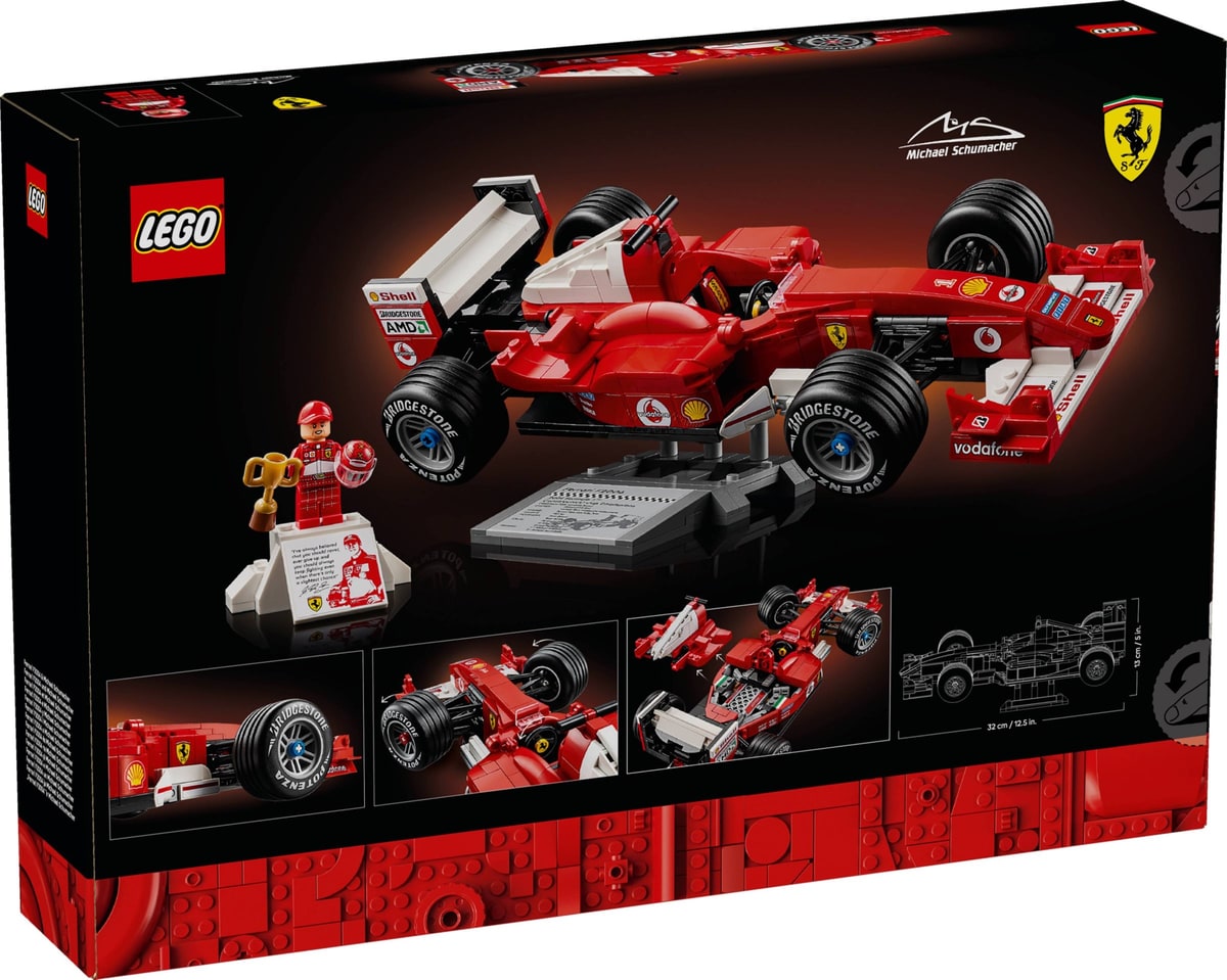 LEGO® 11375 Ferrari F2004 i Michael Schumacher - zdjęcie 6