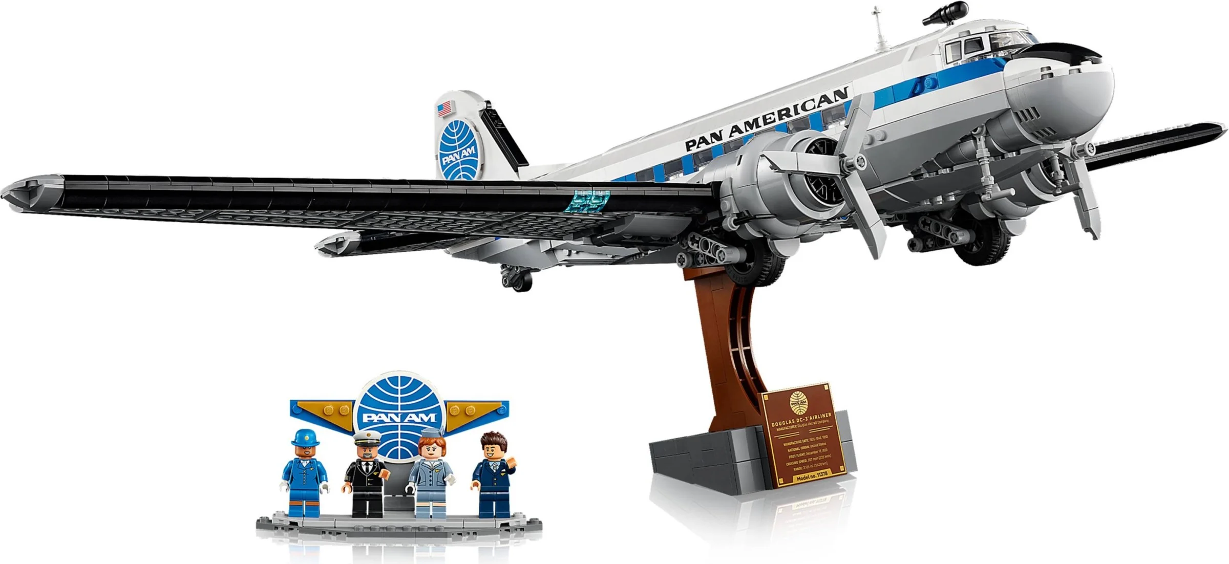 LEGO® 11378 Samolot transportowy Douglas DC-3 Pan Am - zdjęcie 18