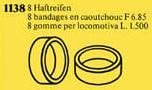 Replacement Rubber Wheel Treads for Trains