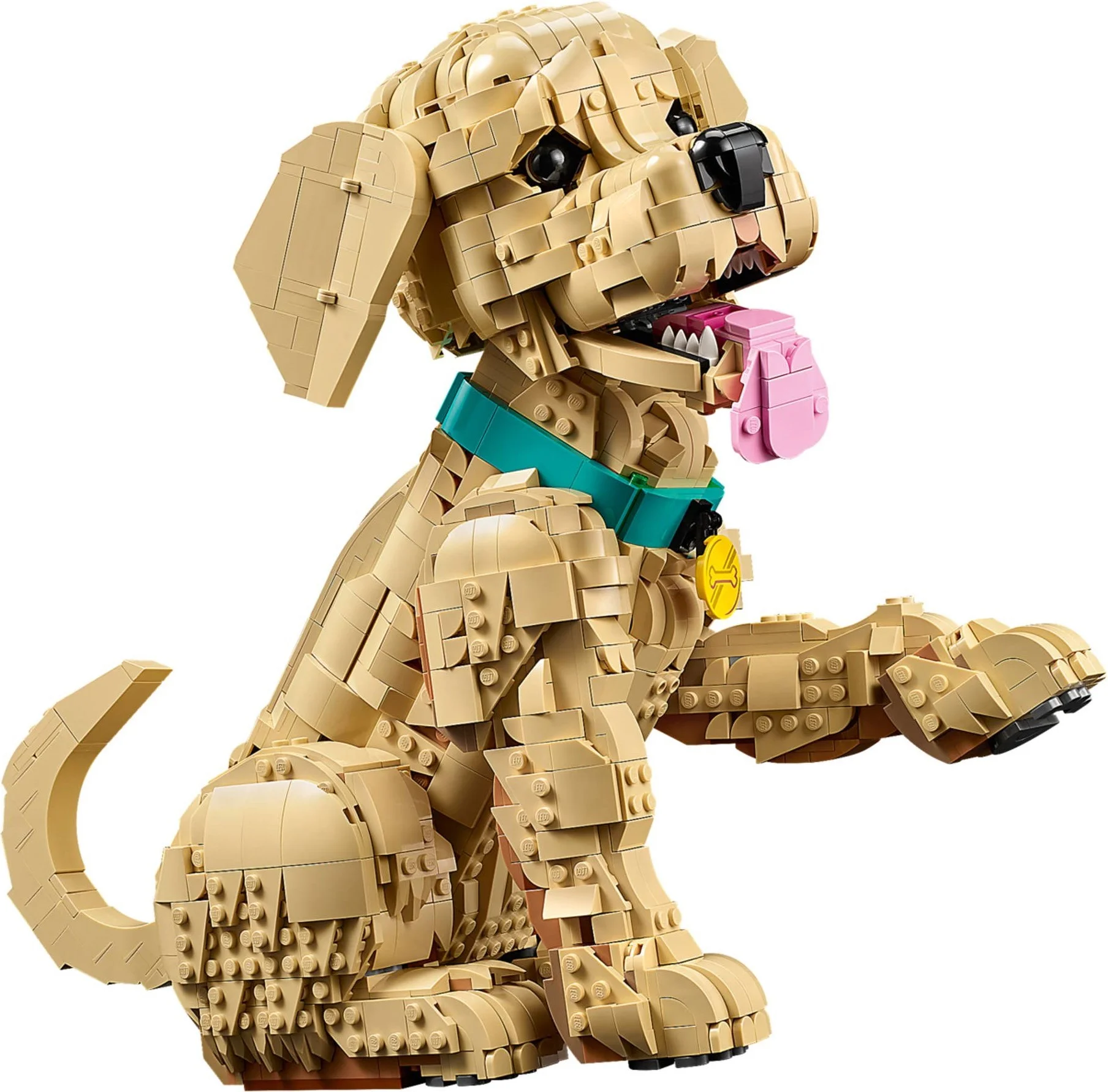 LEGO® 11384 Golden Retriever Puppy Szczeniak golden retriever - zdjęcie 18