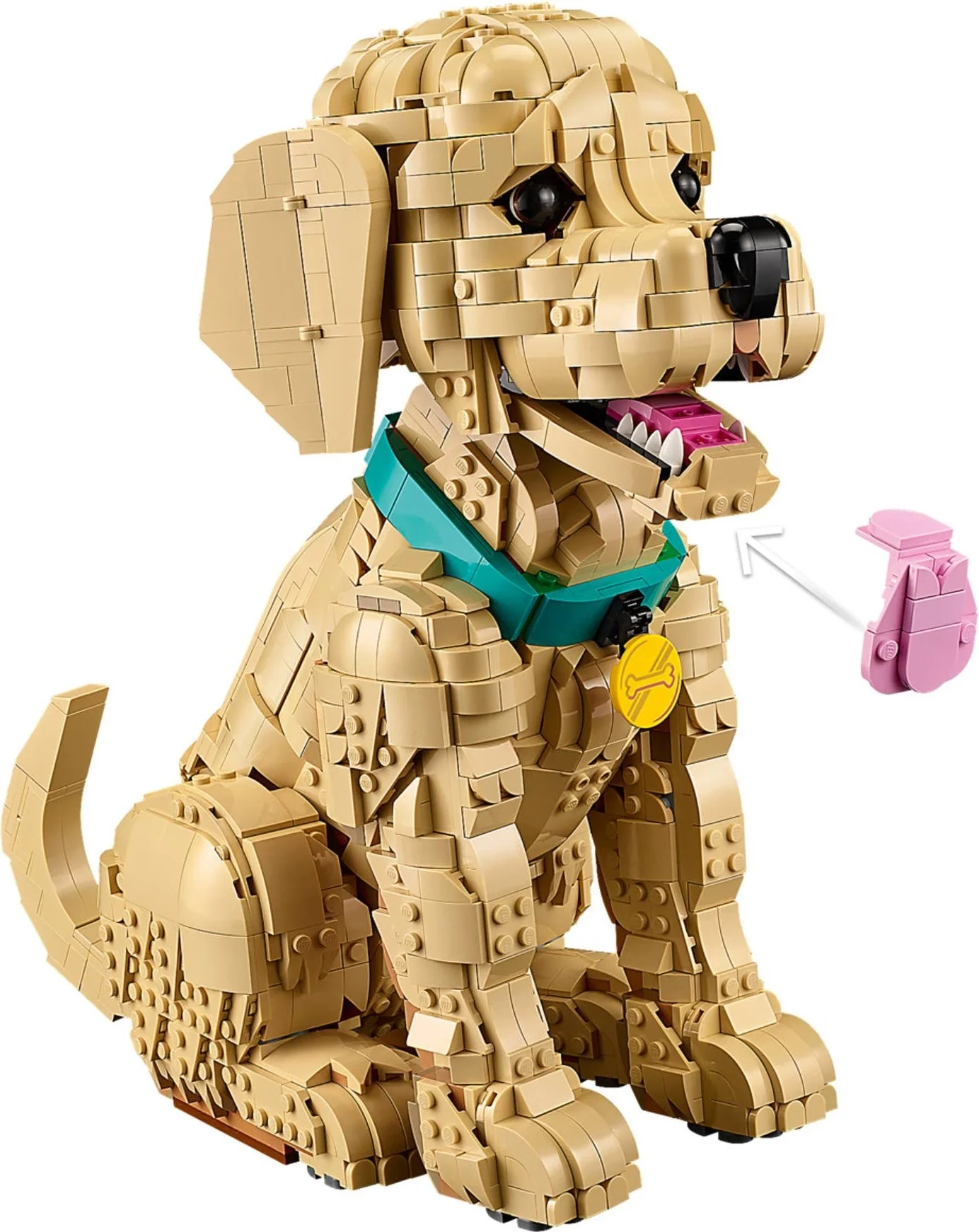 LEGO® 11384 Golden Retriever Puppy Szczeniak golden retriever - zdjęcie 20